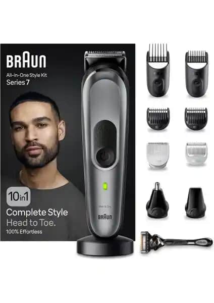 Braun Series 7 MGK7420 ve Philips 12'si 1 Arada Erkek Bakım Setleri Karşılaştırması