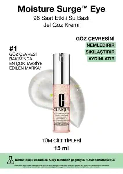 Clinique Moisture Surge Eye ve Estee Lauder Cilt Bakım Seti Karşılaştırması