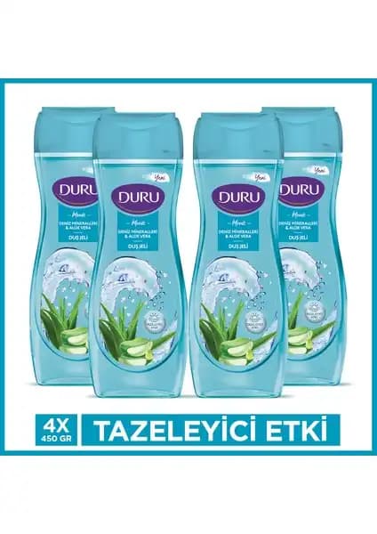 Duru Moods Duş Jelleri Karşılaştırması: Deniz Mineralleri & Aloe Vera ile Lavanta & Yasemin 1