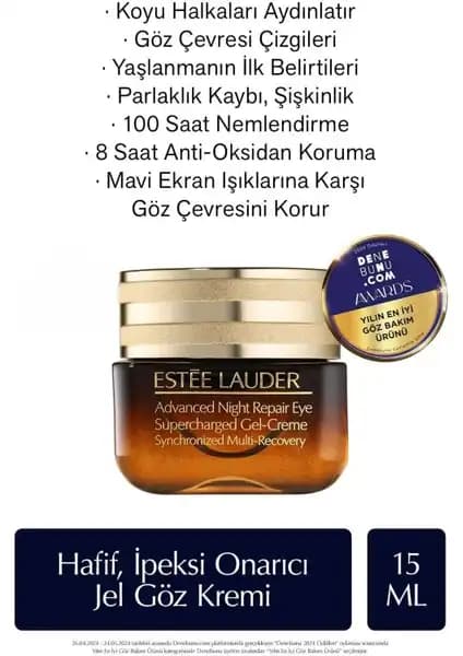 Estee Lauder Göz Kremi ve Gece Serumu Karşılaştırması: Etkileri ve Kullanım Farklılıkları 1