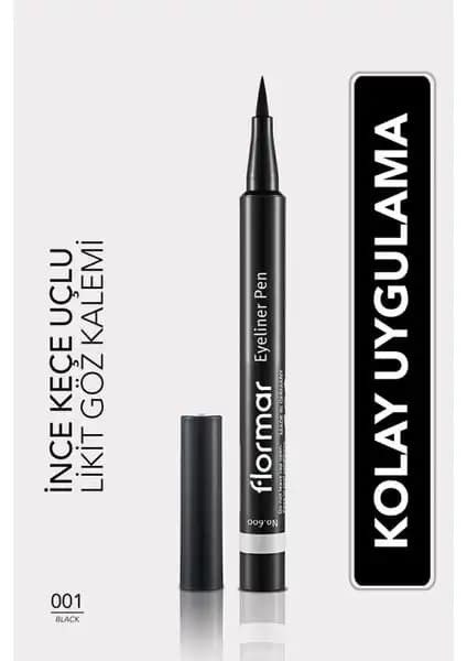 Flormar Yarı Mat ve Suya Dayanıklı Mat Eyeliner Karşılaştırması 1