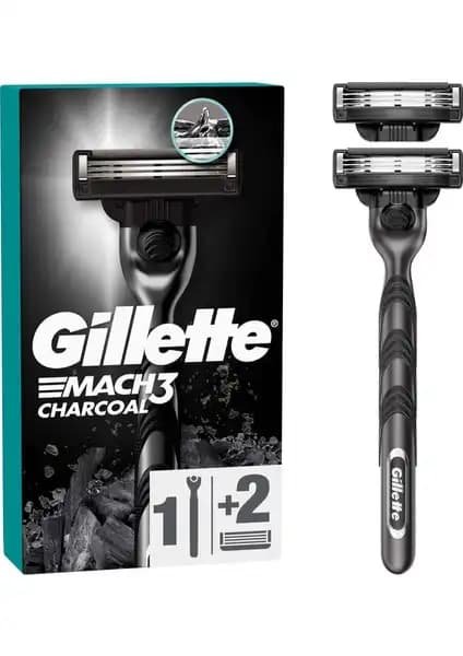 Gillette Mach 3 Start ve Charcoal Tıraş Makineleri Karşılaştırması 2
