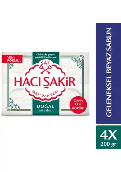 Hacı Şakir Doğal Saf Geleneksel Beyaz Sabun ve Gül Saf Kalıp Sabun Karşılaştırması