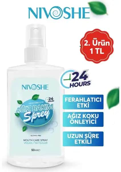 Nivoshe Premium ve Orginx Vitamin C Ağız Bakım Spreyleri Karşılaştırması