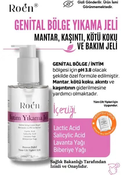 Roen Ürünleri Karşılaştırması: Genital Bölge Koku Giderme Spreyi ve Intim Yıkama Jeli 2