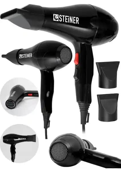 Steiner Alman 3800 Watt ve Schatz Turbo 3500 Profesyonel Fön Makineleri Karşılaştırması
