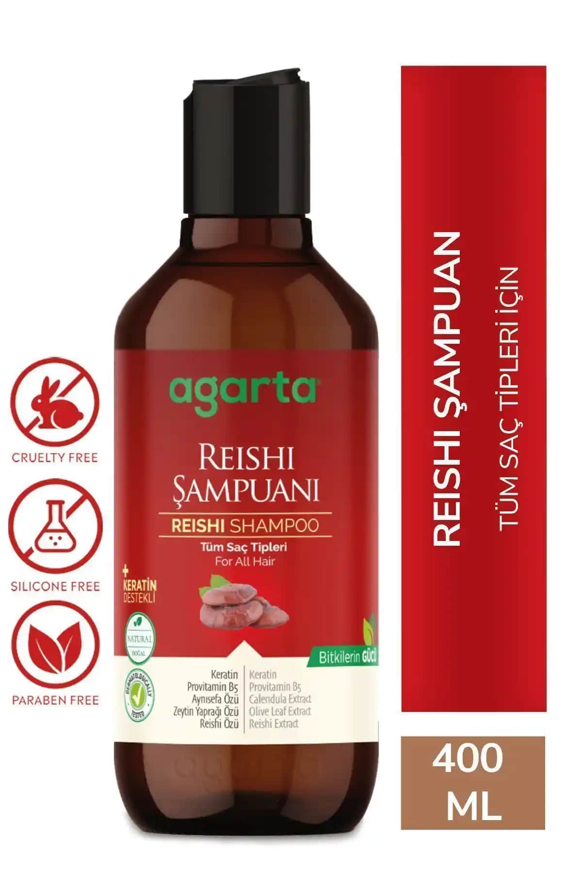 Agarta'nın Yenileyici Reishi Şampuanı: Yıpranmış Saçlar için Doğal Çözüm