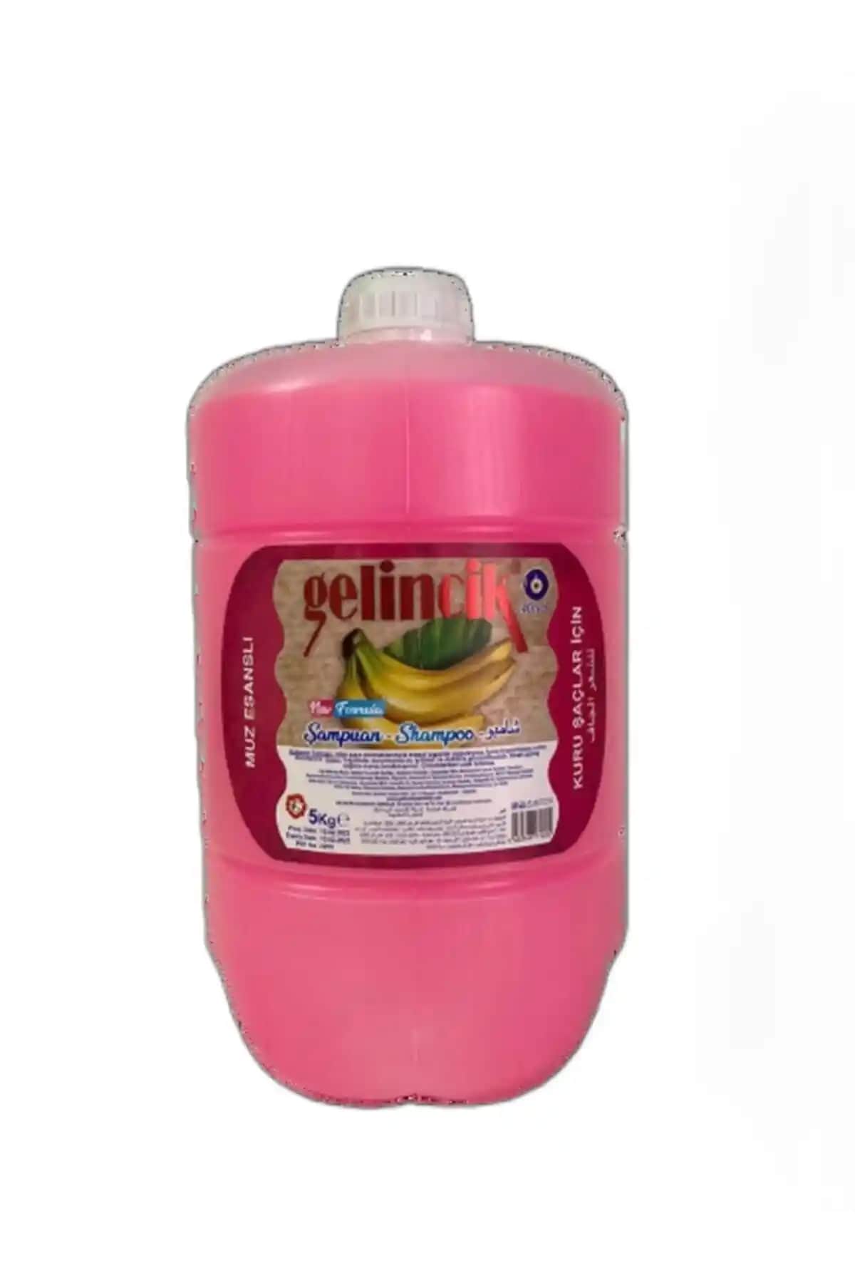 Gelincik Muz Esanslı Şampuan: 5 Litre İle Ekonomik ve Doğal Saç Bakımı