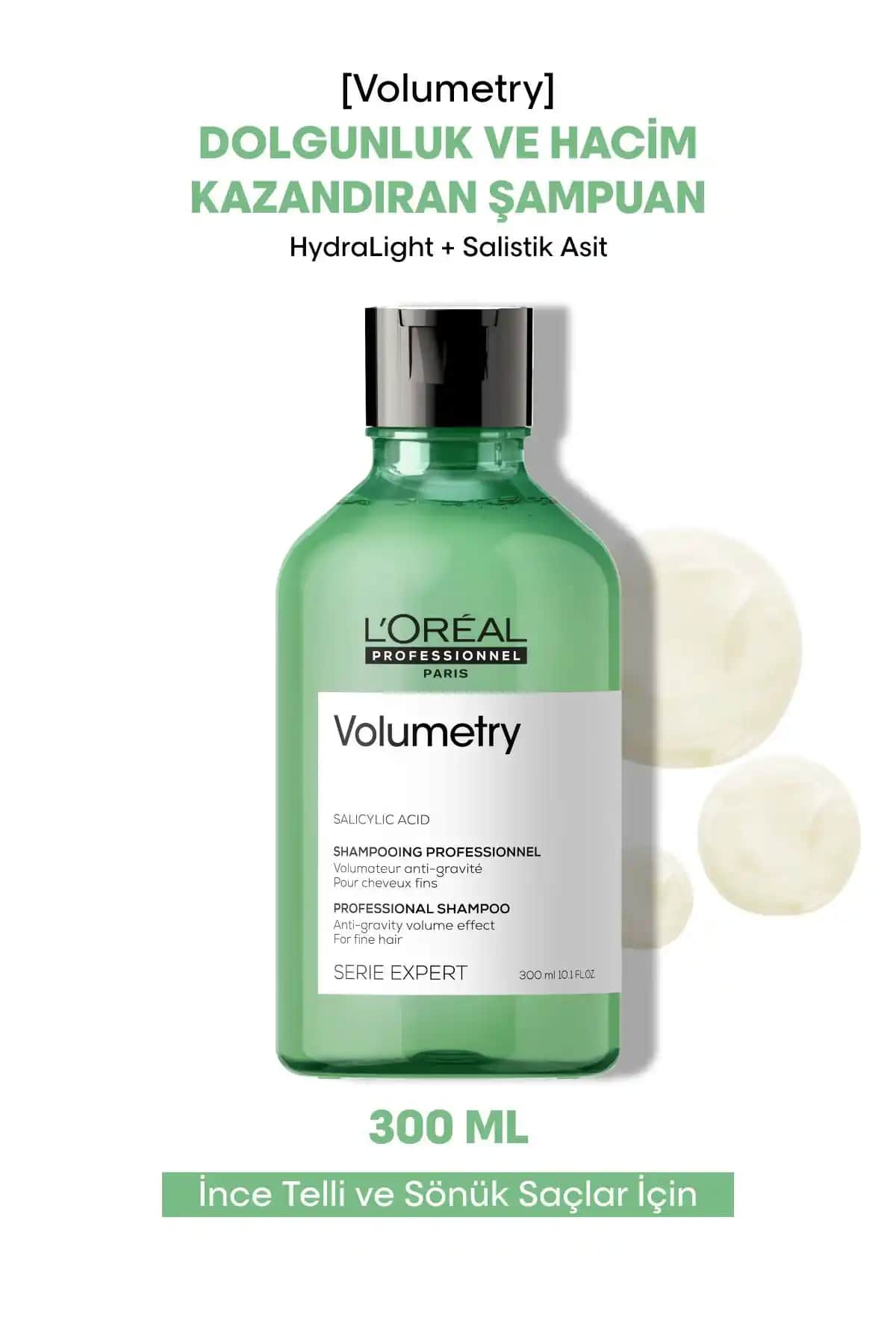 L'Oreal Professionnel Volumetry: İnce Telli Saçlar İçin Hacim Sağlayan Şampuan