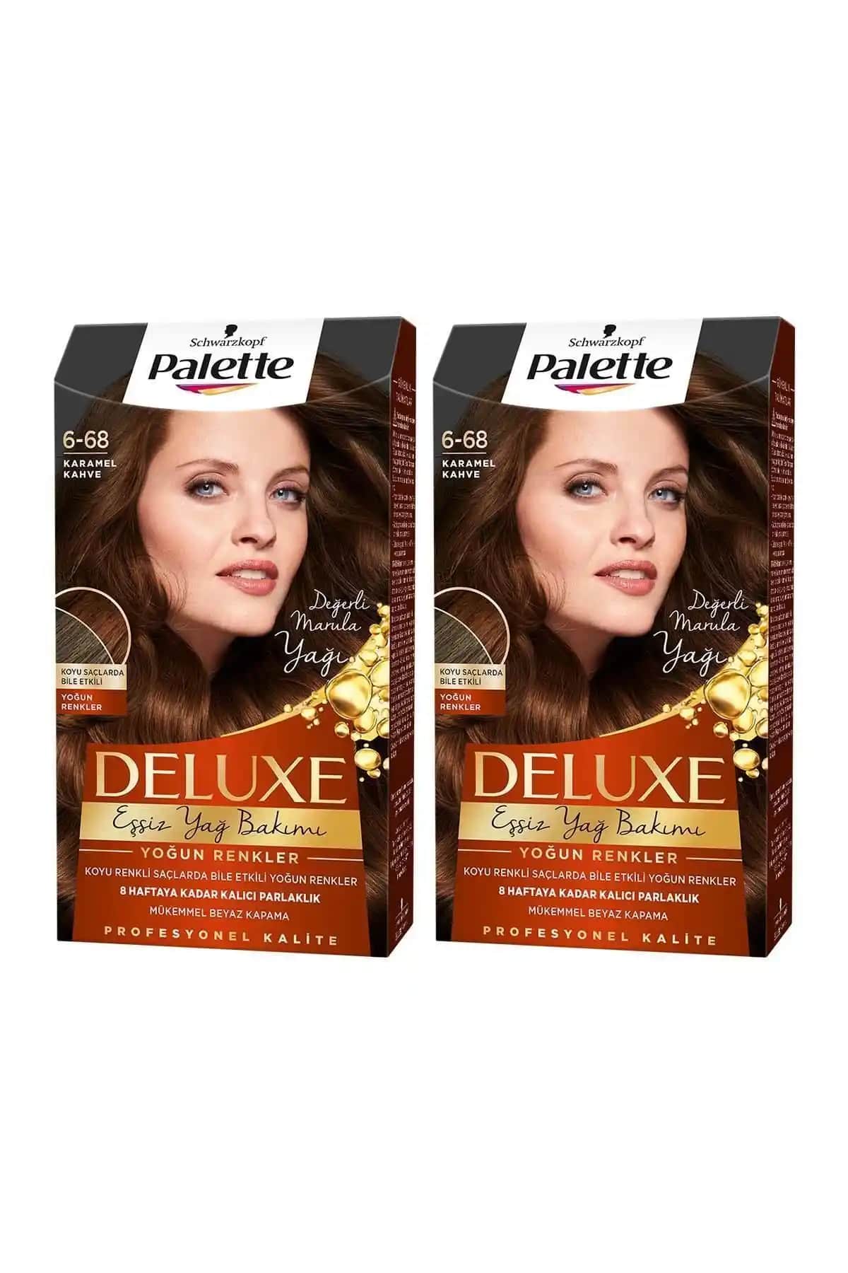 Palette Deluxe 6-68 Karamel Kahve Saç Boyası: Kaliteli Renk Seçenekleri ve Kullanım Kolaylığı