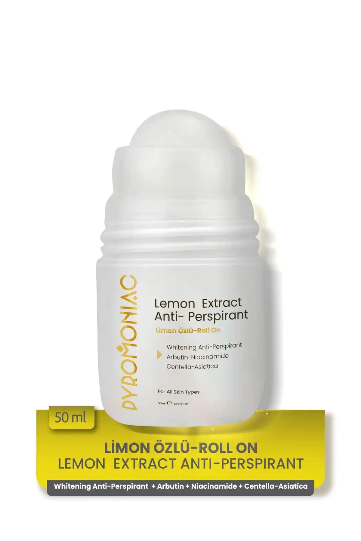 Picco De Luce MRS.UMRANTOO Limon Özlü Roll-On: Ter Kokusunu Önleyici Etkili Çözüm