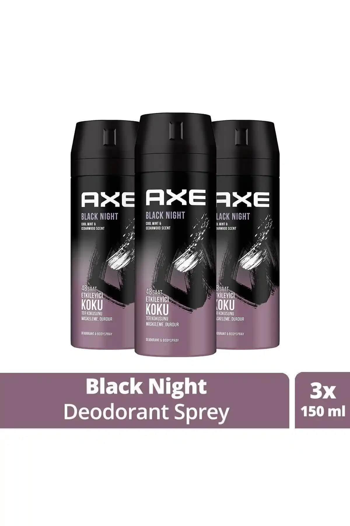 Axe Erkek Deodorant Sprey Black Night: Kaliteli ve Kullanımı Kolay Bir Seçim