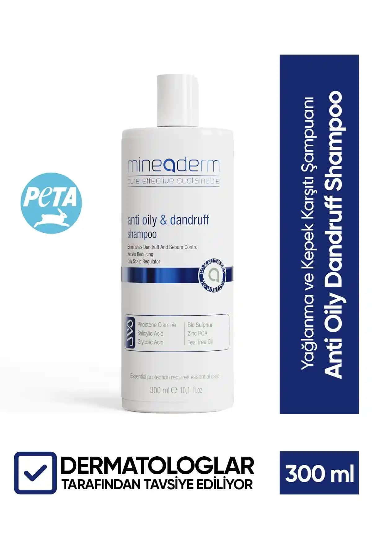 Mineaderm Anti Oily & Dandruff Shampoo: Kepek ve Yağlanma Sorununa Çözüm