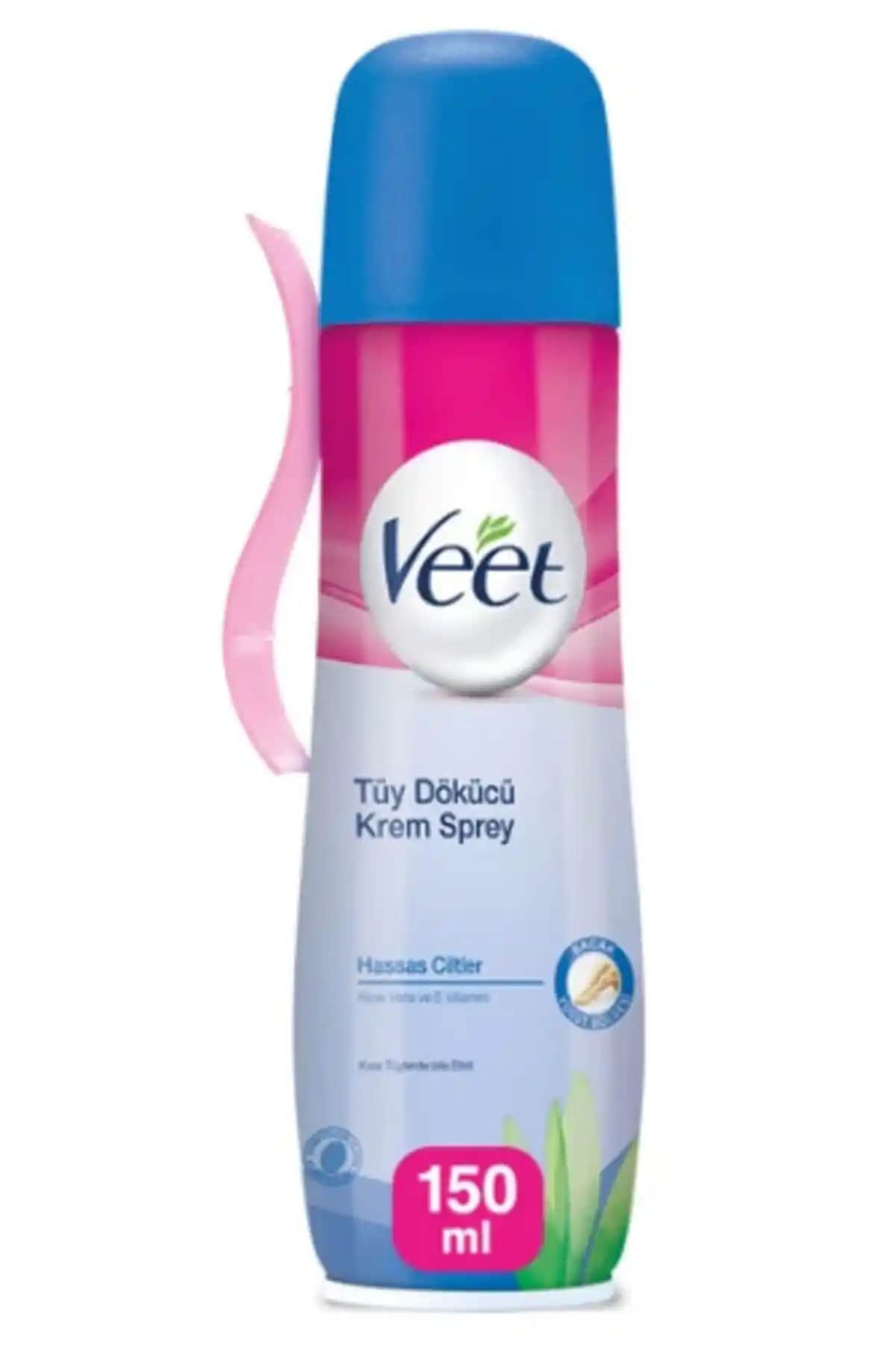 Veet Tüy Dökücü Sprey Krem Hassas Ciltler - Kullanım ve Etkileri