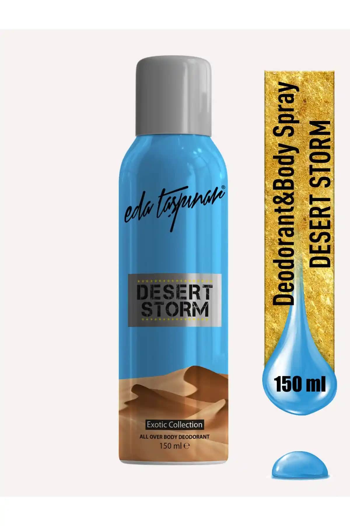 Eda Taşpınar Desert Storm Kadın Deodorant İncelemesi: Özellikleri ve Kullanıcı Yorumları