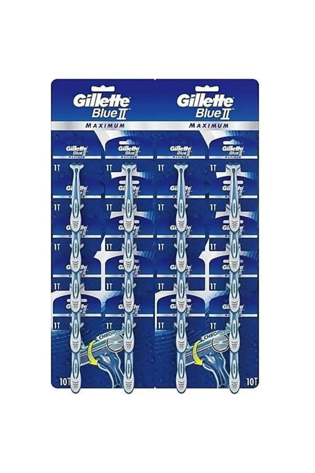 Gillette Blue 2 Maximum Tıraş Bıçağı: Konforlu ve Hijyenik Tıraş Çözümü
