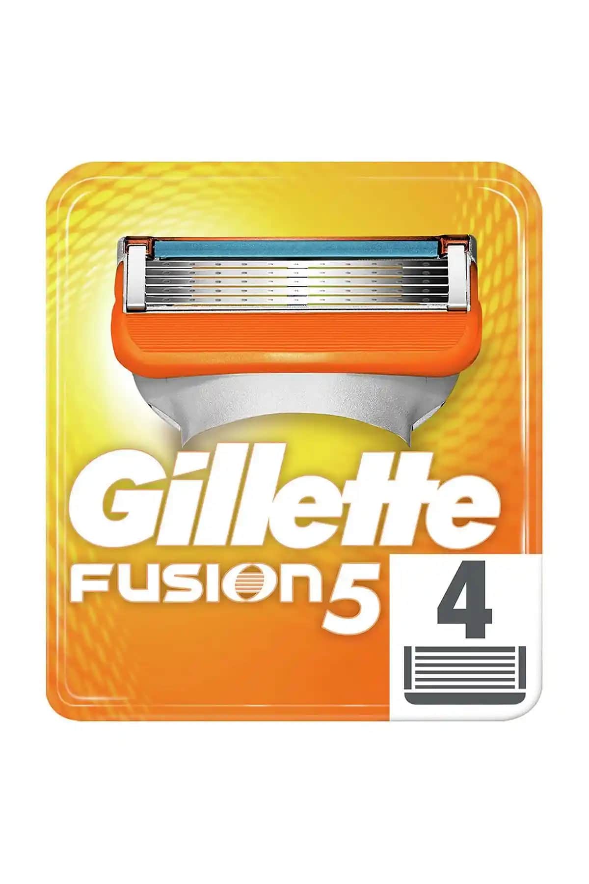 Gillette Fusion Yedek Tıraş Bıçağı 4'lü: Rahat ve Verimli Tıraş Deneyimi