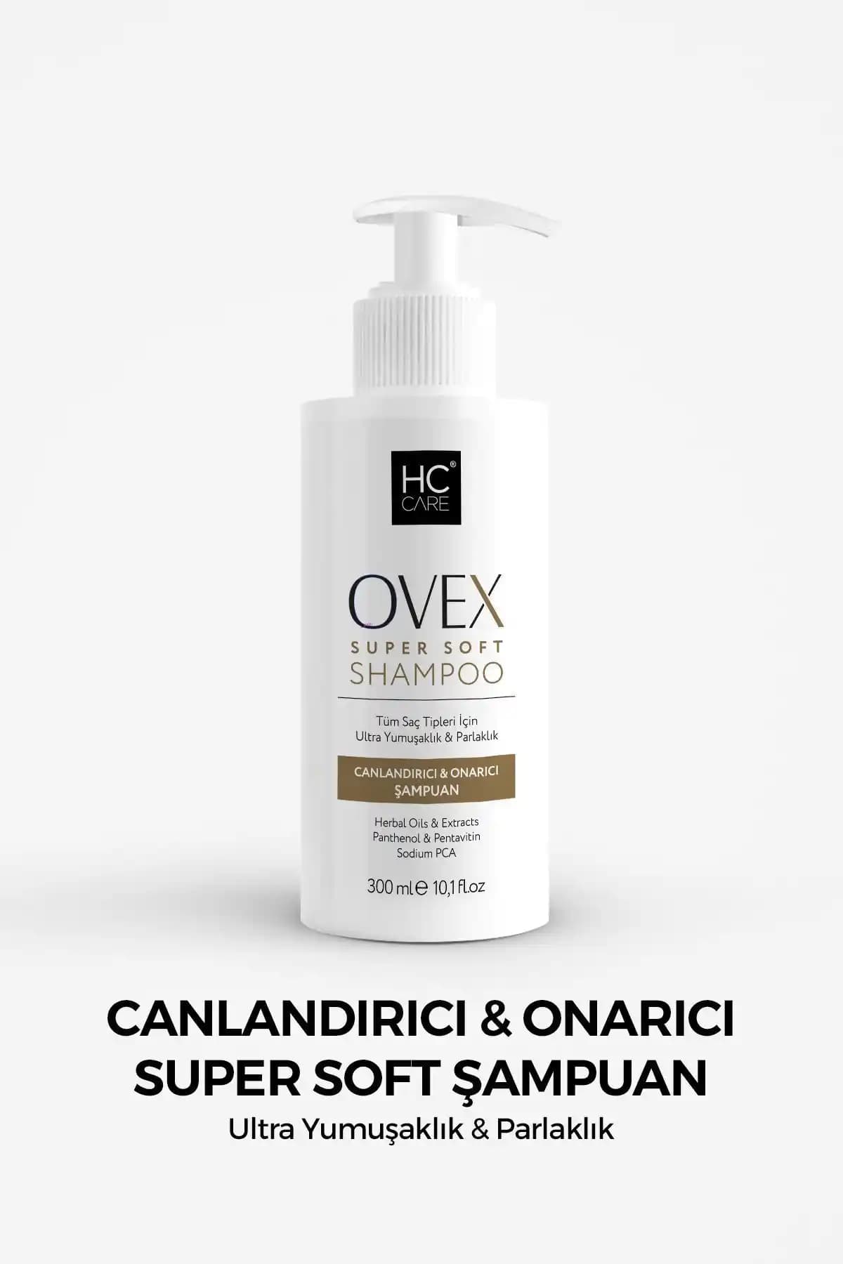 HC Care HC Ovex Super Soft Şampuan: Yıpranmış Saçlar İçin Etkili Bir Çözüm