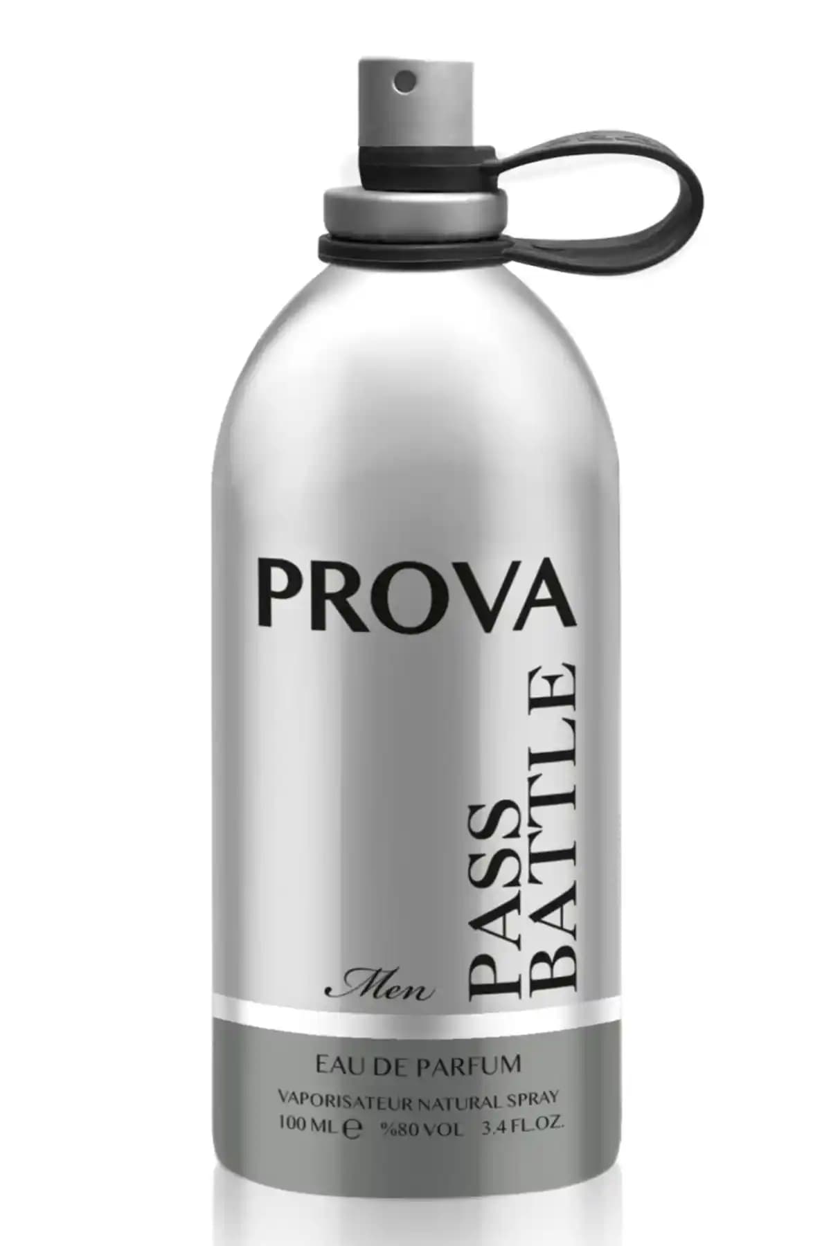 İçinde Zarafet ve Enerji Bulunduran Prova Pass Battle EDP Erkek Parfümü 100 ml