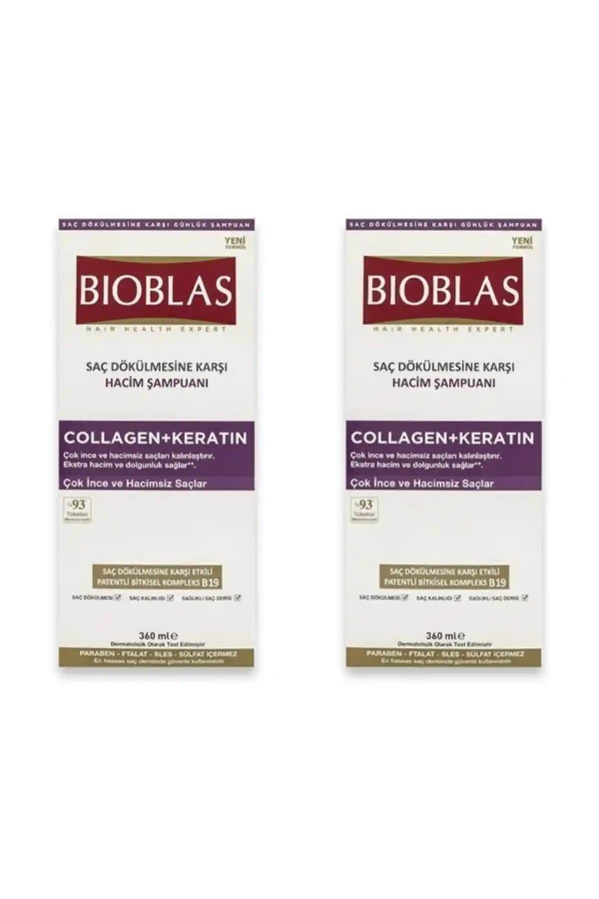 Bioblas Collagen + Keratin Hacim Şampuanı: İnce Saçlar İçin Etkili Çözüm