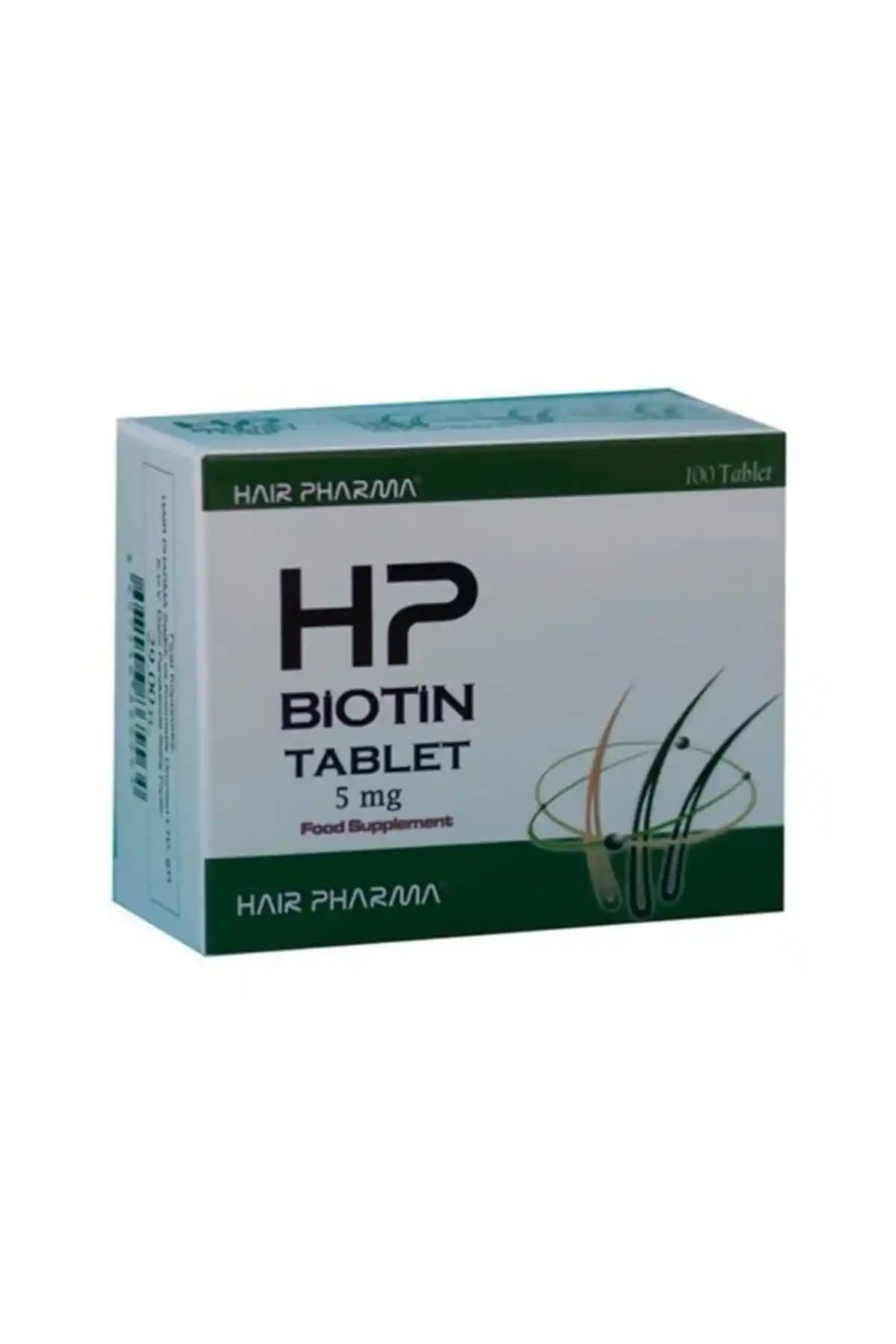HP Biotin Tablet 5 Mg ile Saçların Doğal Destek ve Güçlendirici Etkileri