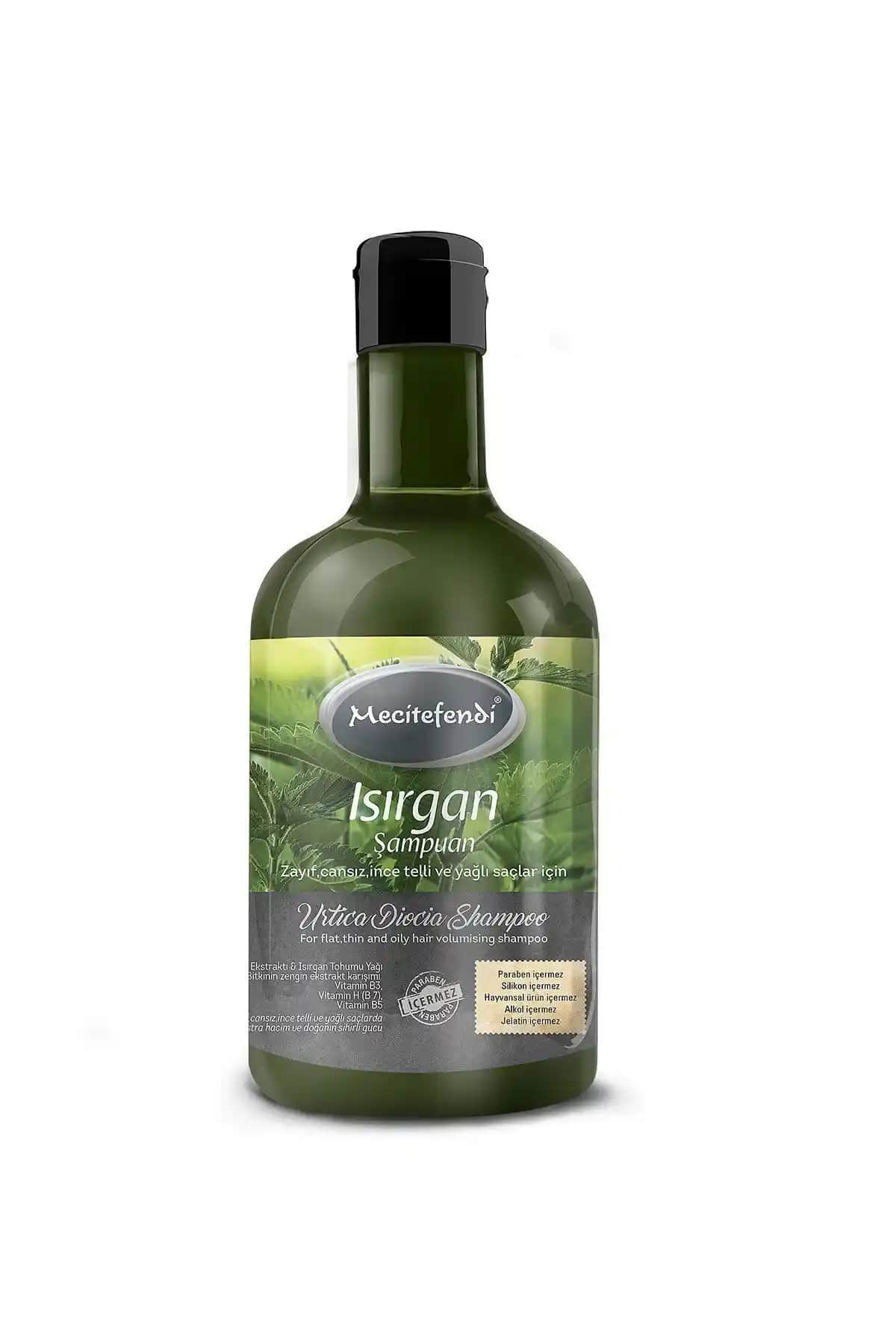 Mecit Efendi Isırgan Özlü Şampuan ile Saçların Hacmini ve Gücünü Artırın