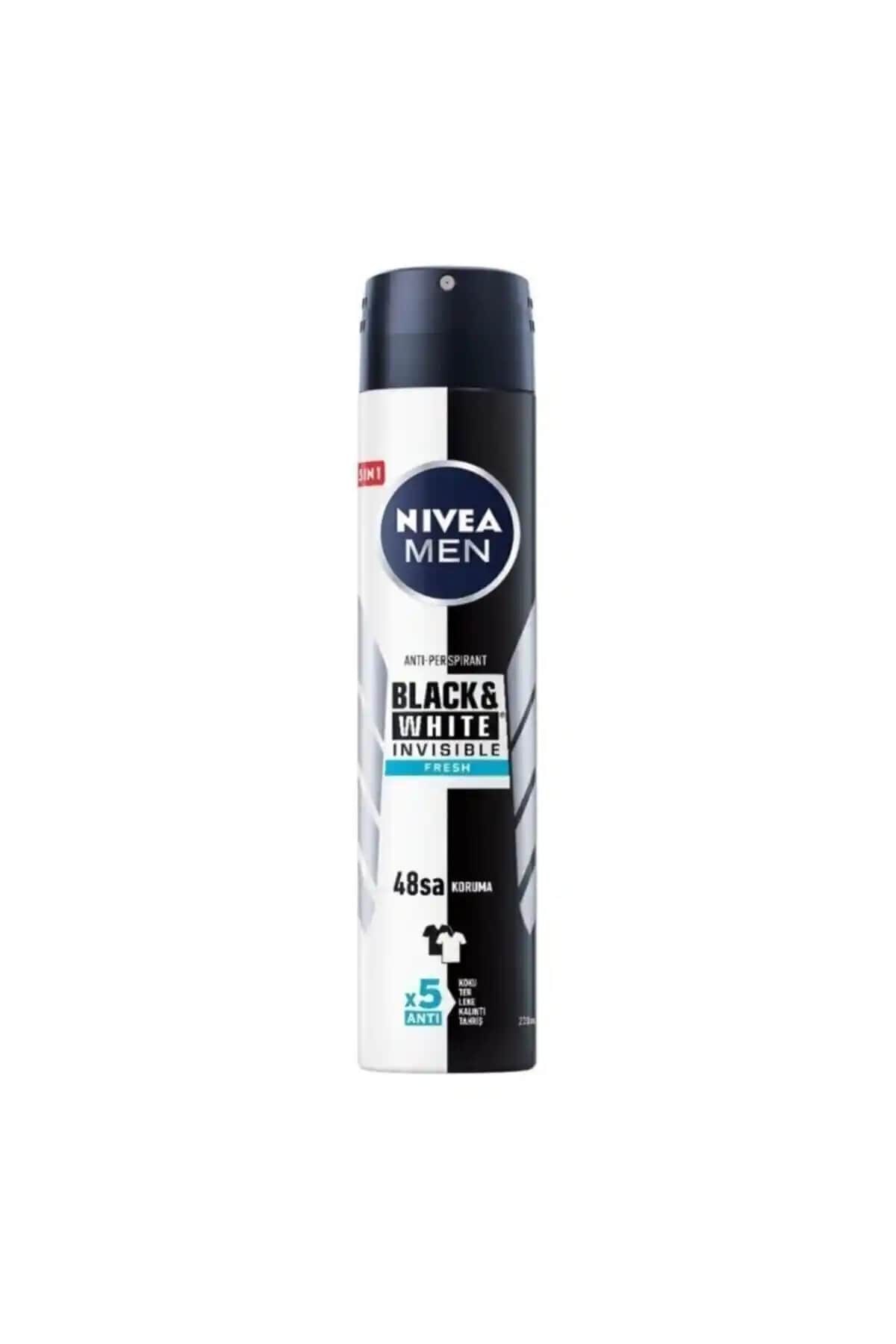 NIVEA Black&White Erkek Deodorant İncelemesi: Uzun Süreli Koruma ve Ferah Koku