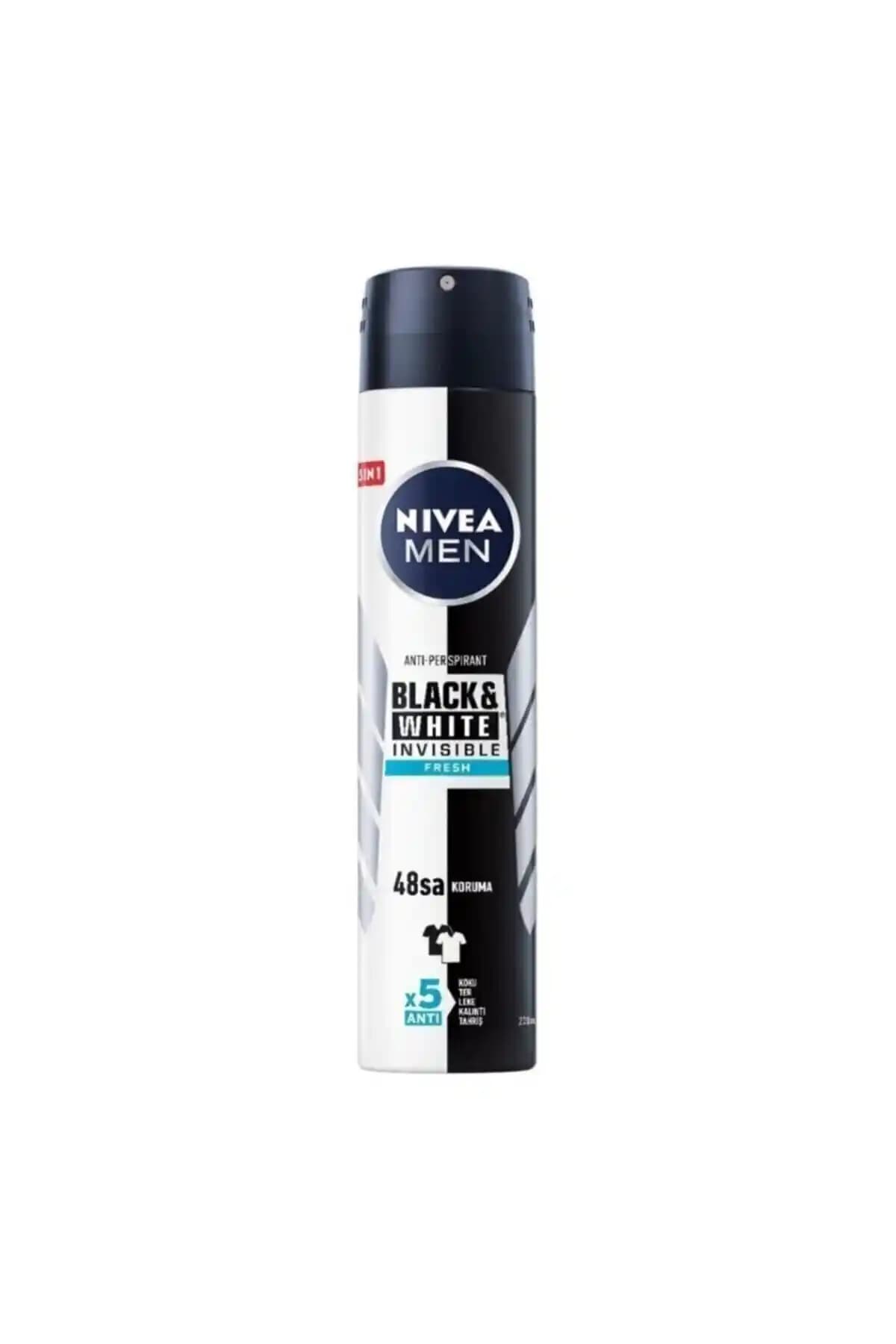 NIVEA Black&White Erkek Deodorant İncelemesi: Uzun Süreli Koruma ve Ferah Koku