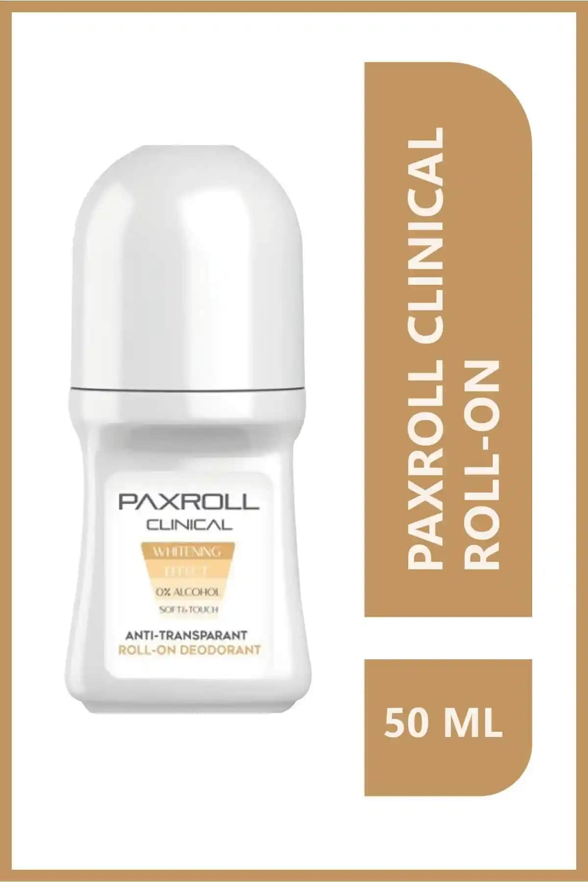 PAXROLL Clinical Antiperspirant Beyazlatıcı Roll-On Deodorant: Etkili ve Güvenli Kullanım