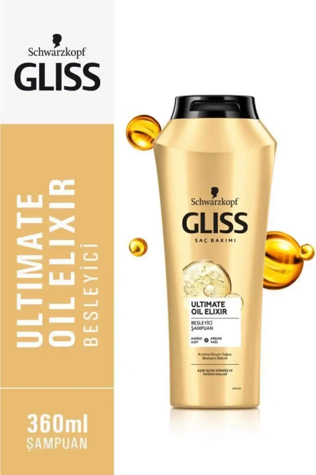Gliss Ultimate Oil Elixir Besleyici Şampuan İncelemesi: Etkili Saç Bakımı İçin