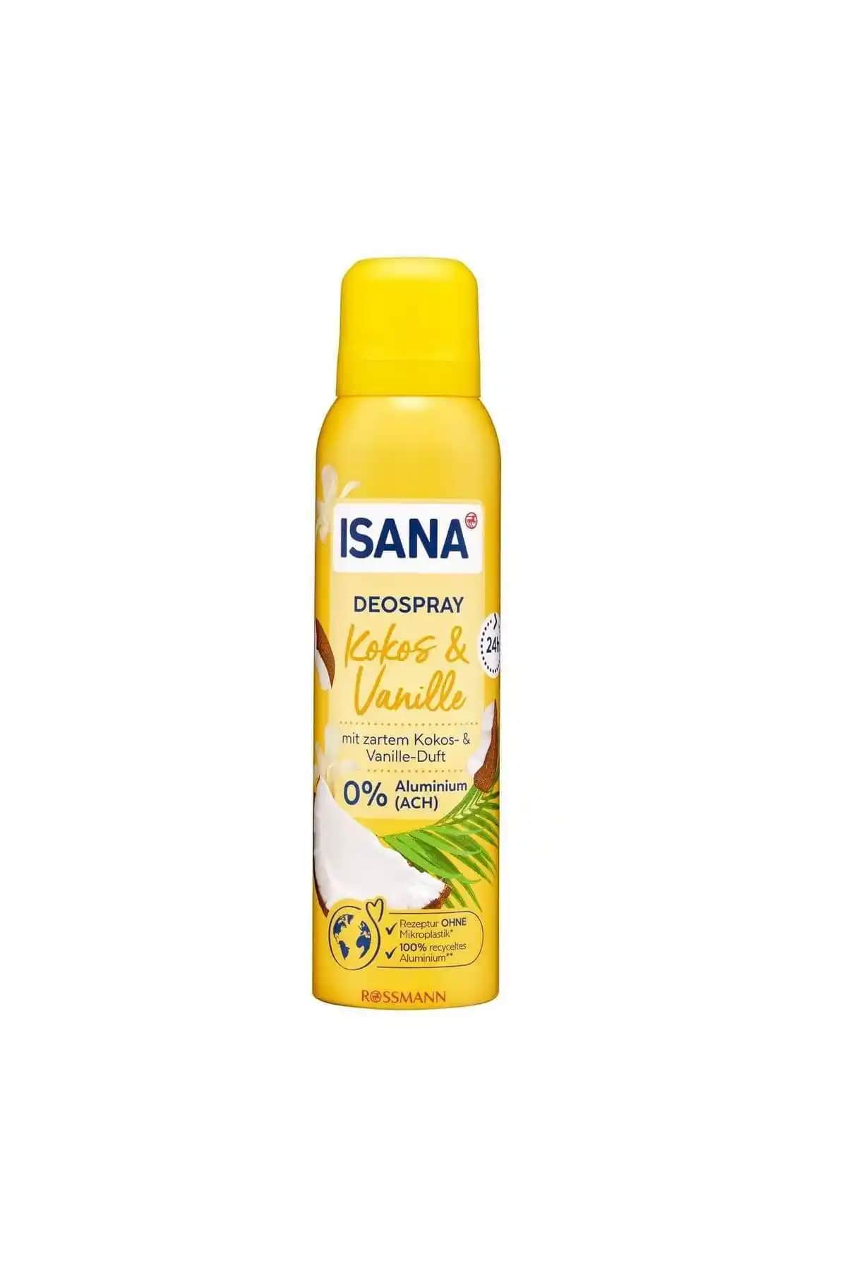 ISANA Deodorant: Hindistan Cevizi & Vanilya ile Ferahlığı Hissedin
