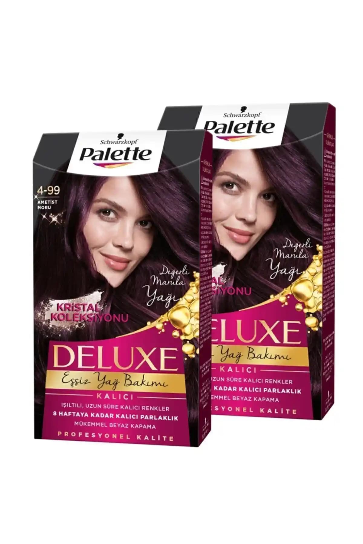 Palette Deluxe 4-99 Ametist Moru: Modern ve Etkileyici Saç Rengi Çözümü