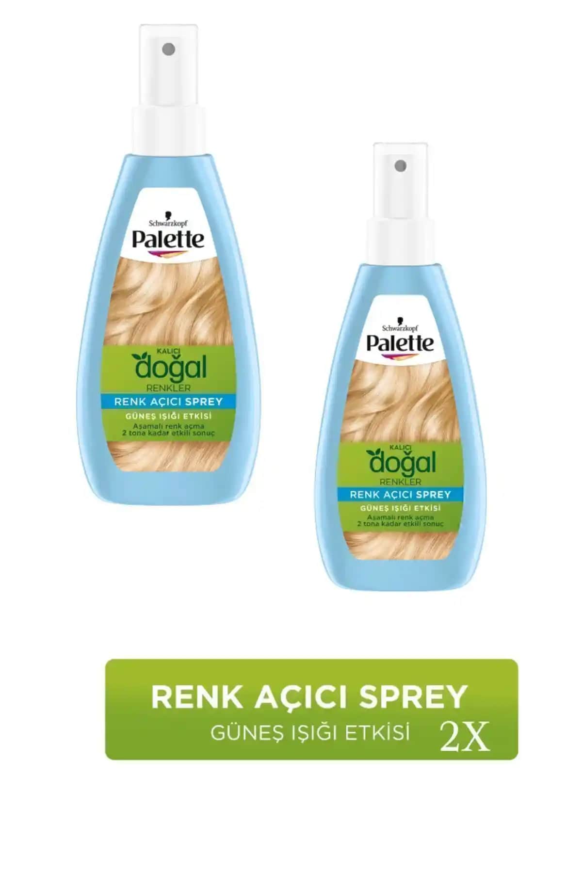 Palette Kalıcı Doğal Renkler: Etkili ve Ekonomik Saç Açıcı Sprey Deneyimi