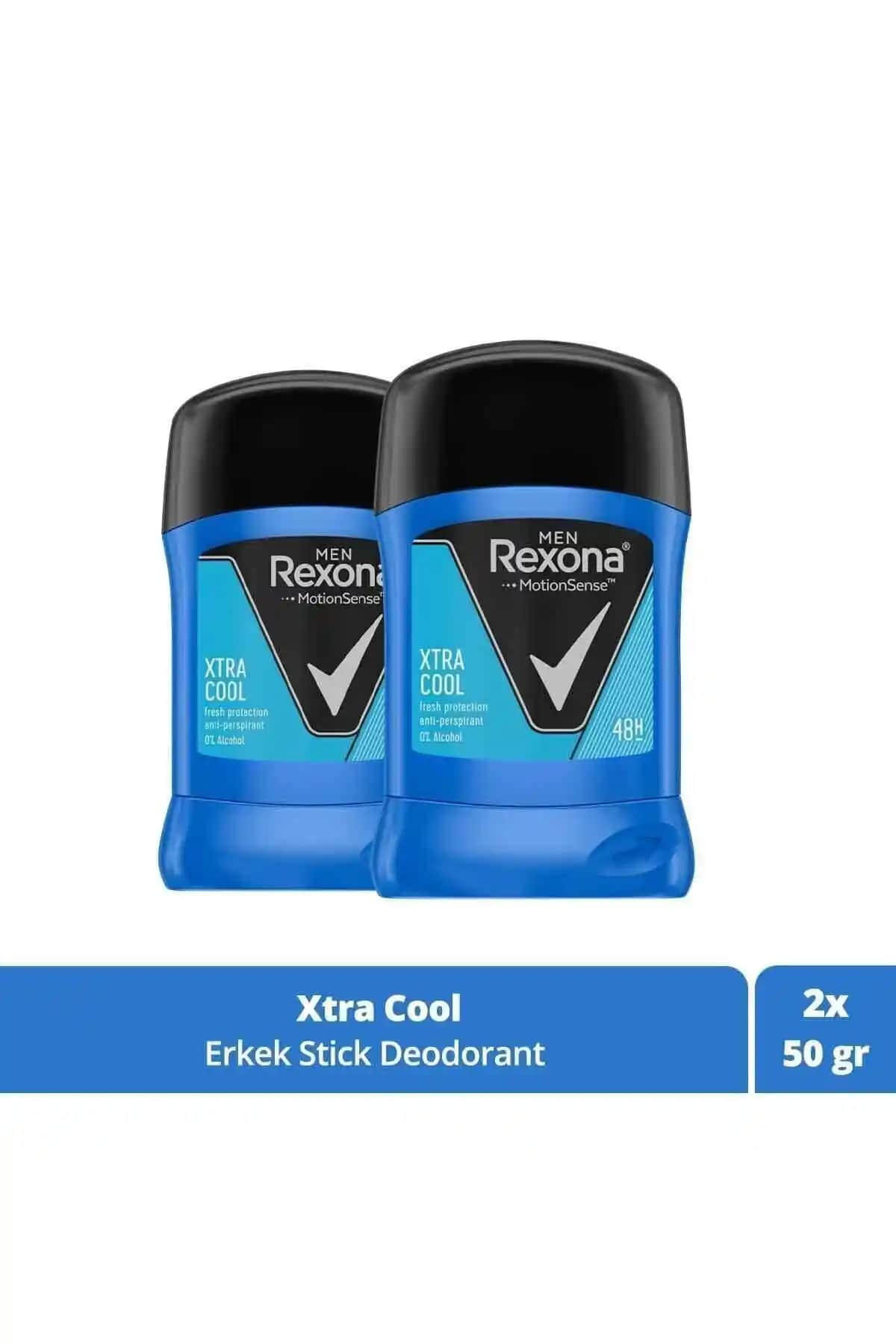 Rexona Men Motion Sense Erkek Stick Deodorant Xtra Cool: Etkili Koruma ve Ferahlık