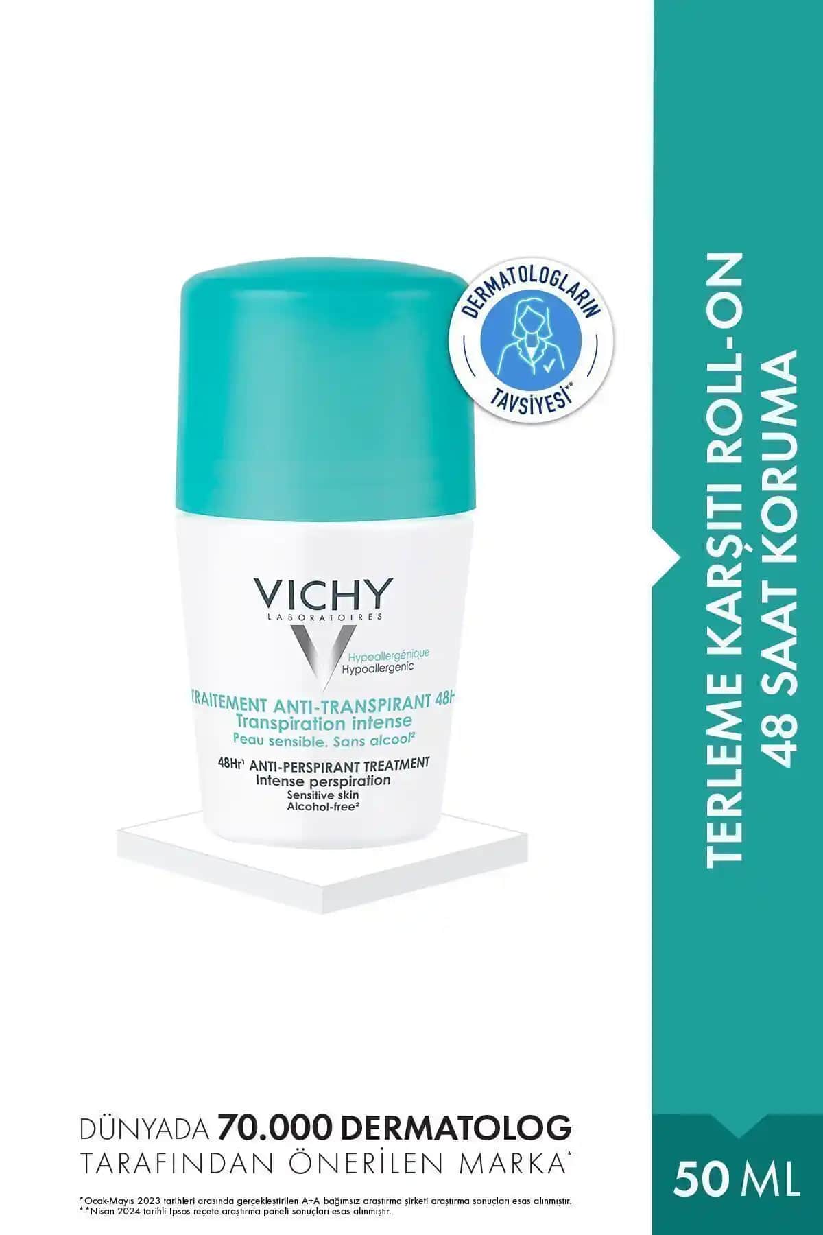 Vichy Terleme ve Koku Karşıtı 48 Saat Etkili Roll-on Deodorant İncelemesi