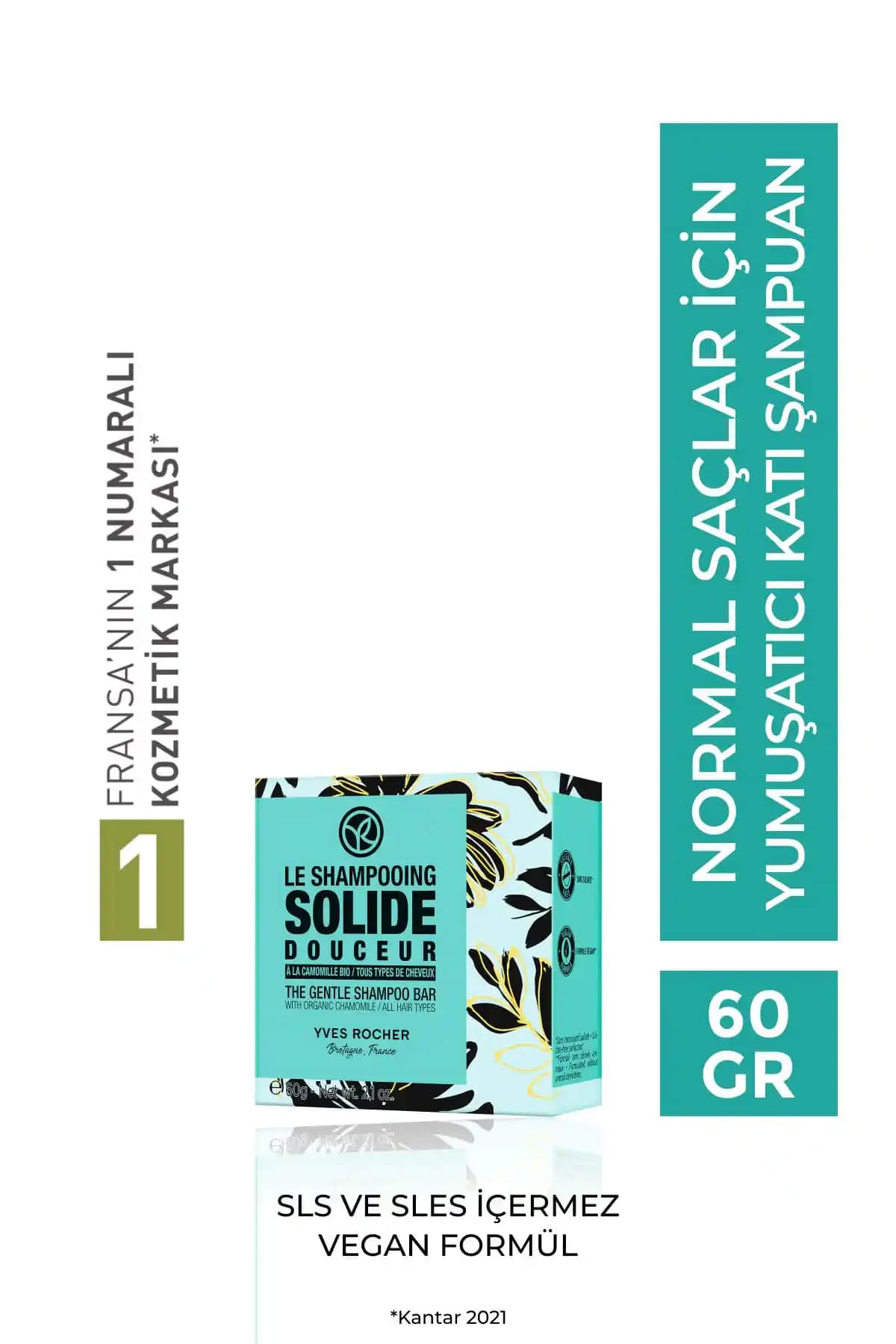 Yves Rocher Normal Saçlar İçin Yumuşatıcı Katı Şampuan İncelemesi ve Ürün Özellikleri