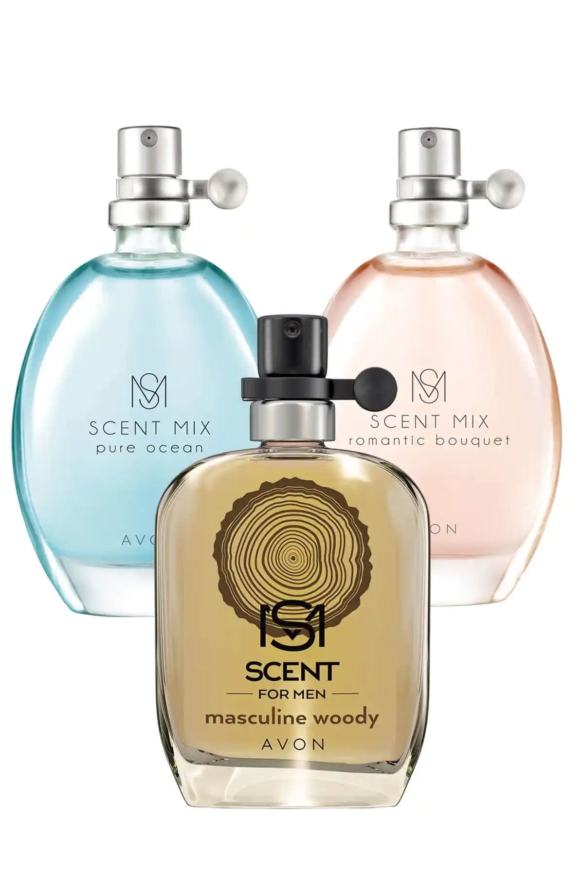 Avon'un Masculine Woody ve Pure Ocean Kadın Parfüm Seti: İki Farklı Deneyim