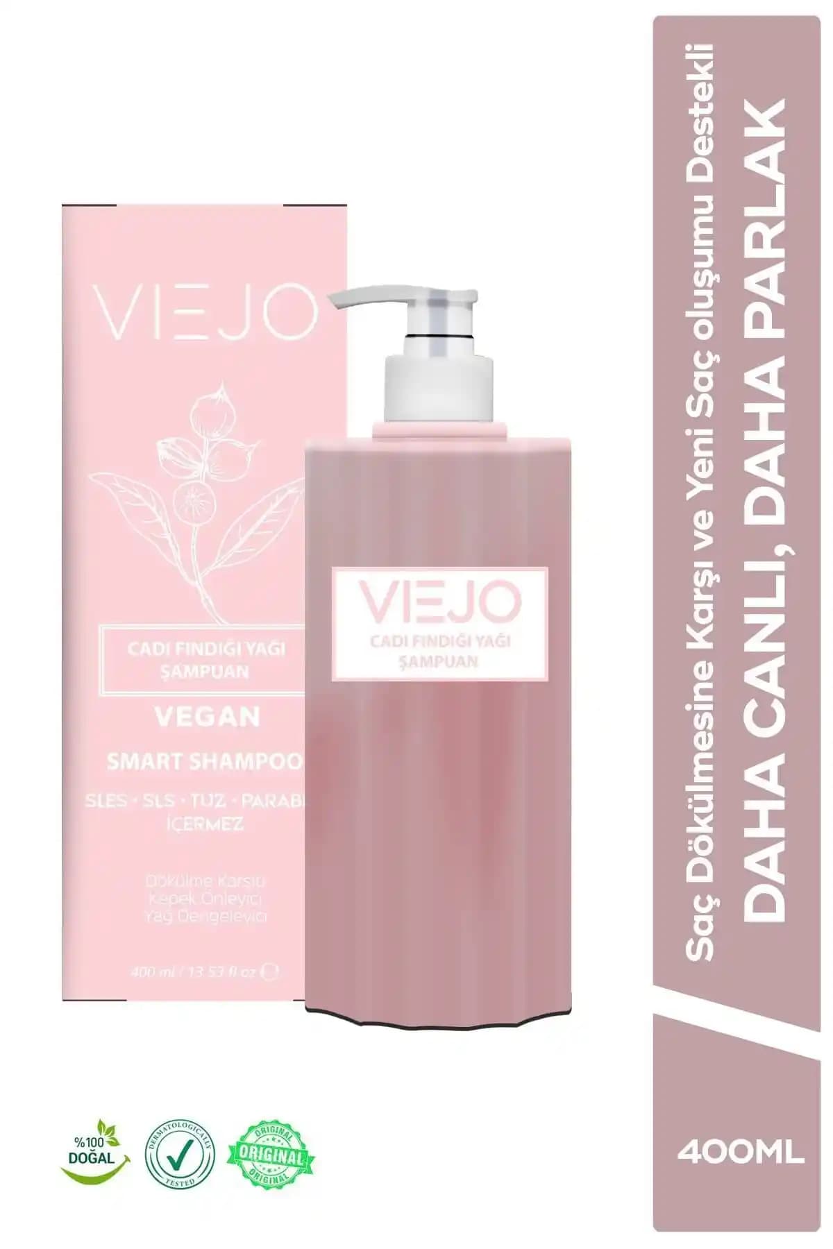 Viejo Cadı Fındığı Şampuanı ile Saç Dökülmesine Karşı Doğal Çözüm