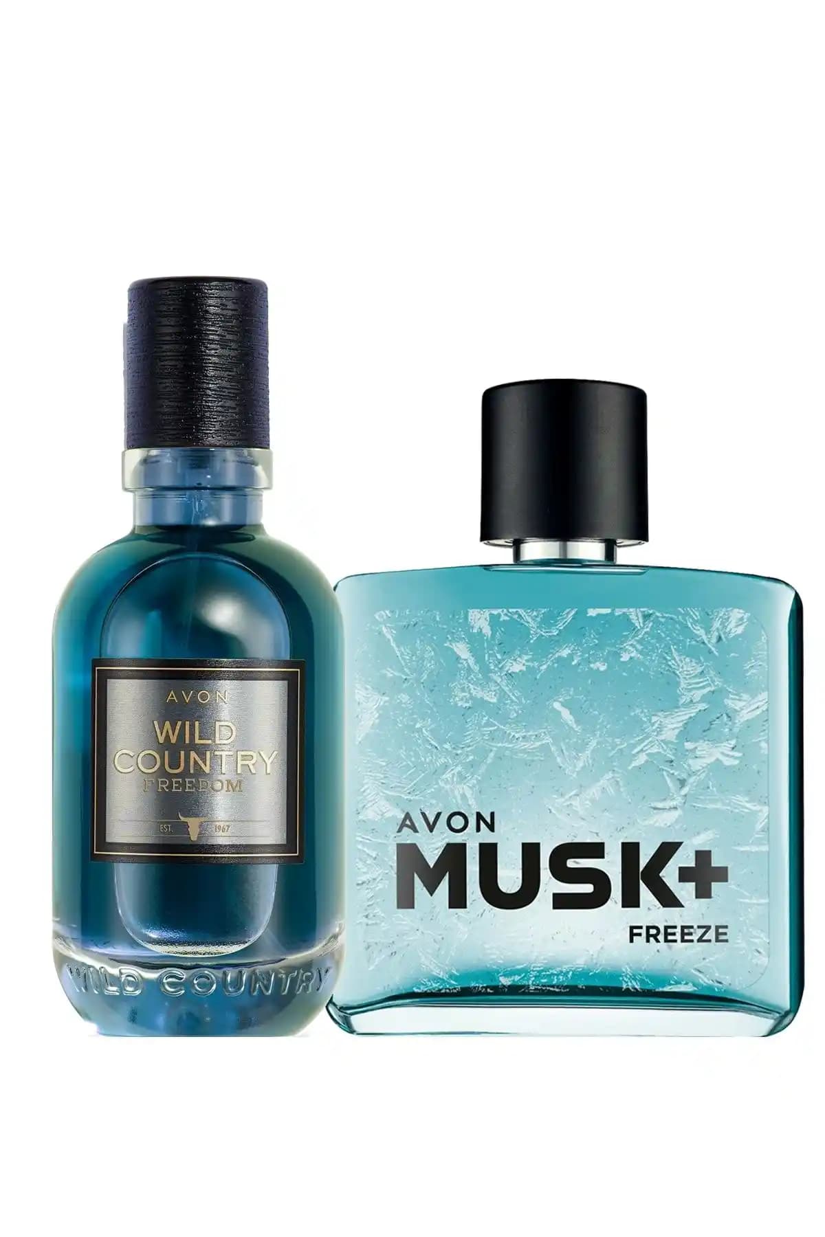 Avon Wild Country Freedom ve Musk Freeze Erkek Parfüm Paketi: Ferah ve Çekici Deneyim