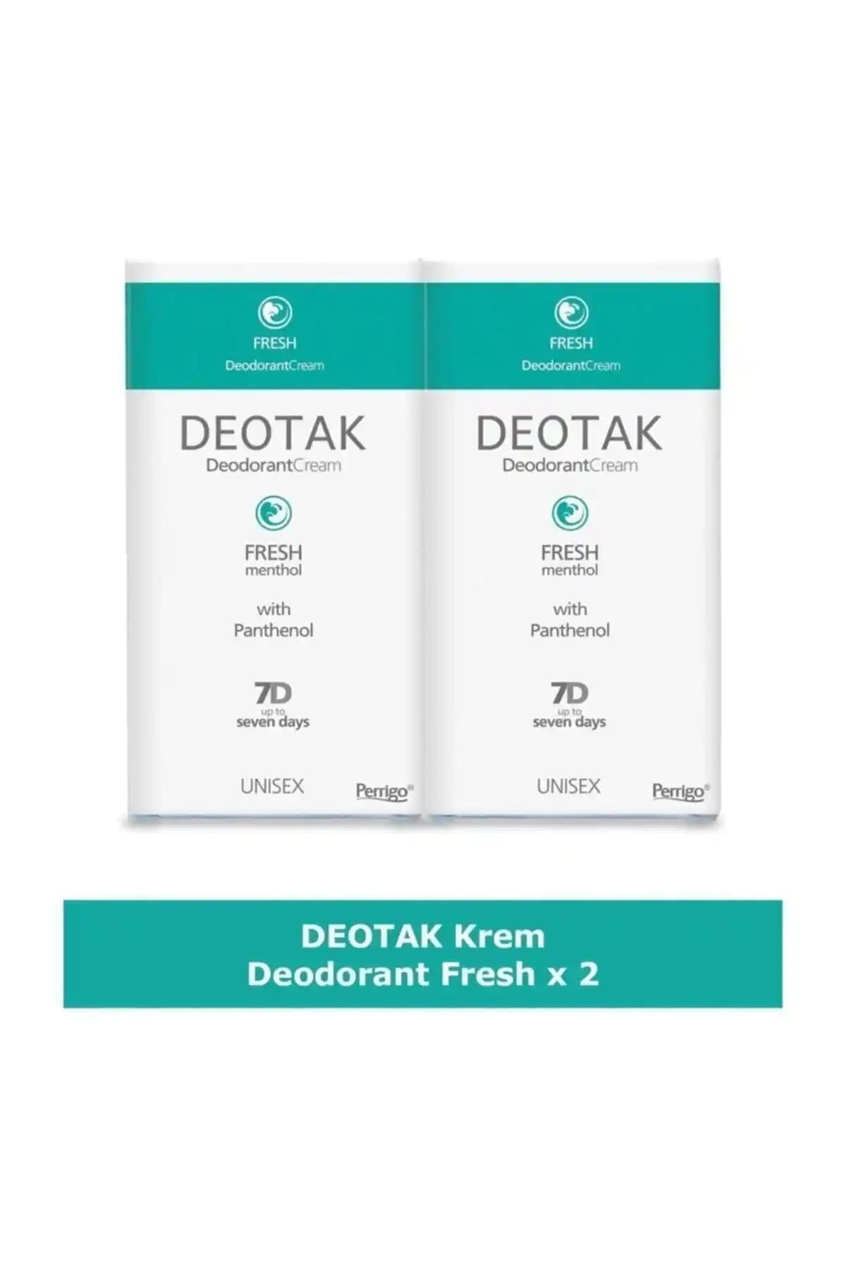 Deotak Krem Deodorant Fresh: Doğal ve Etkili Koruma Sağlayan Deodorant İncelemesi