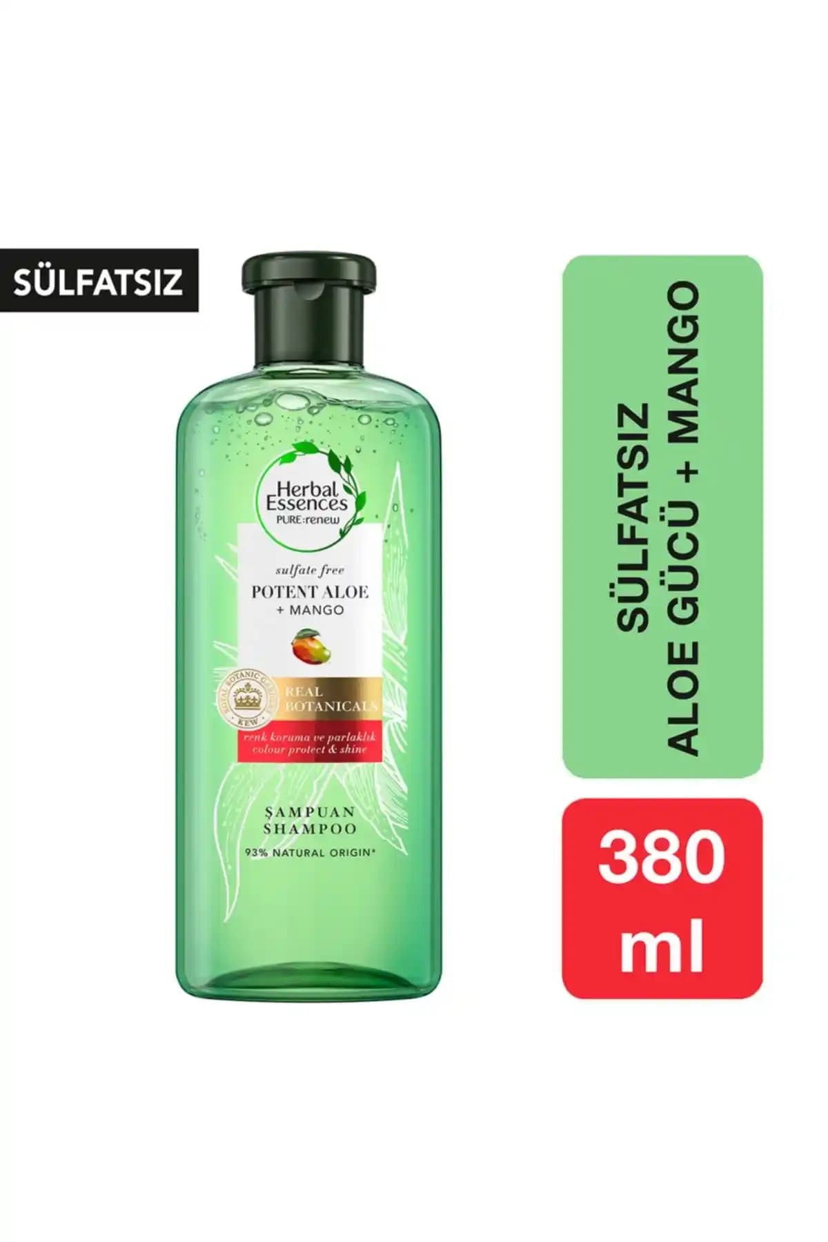 Herbal Essences Sülfatsız Renk Koruma Şampuan İncelemesi: Aloe Mango İle Saç Bakımı