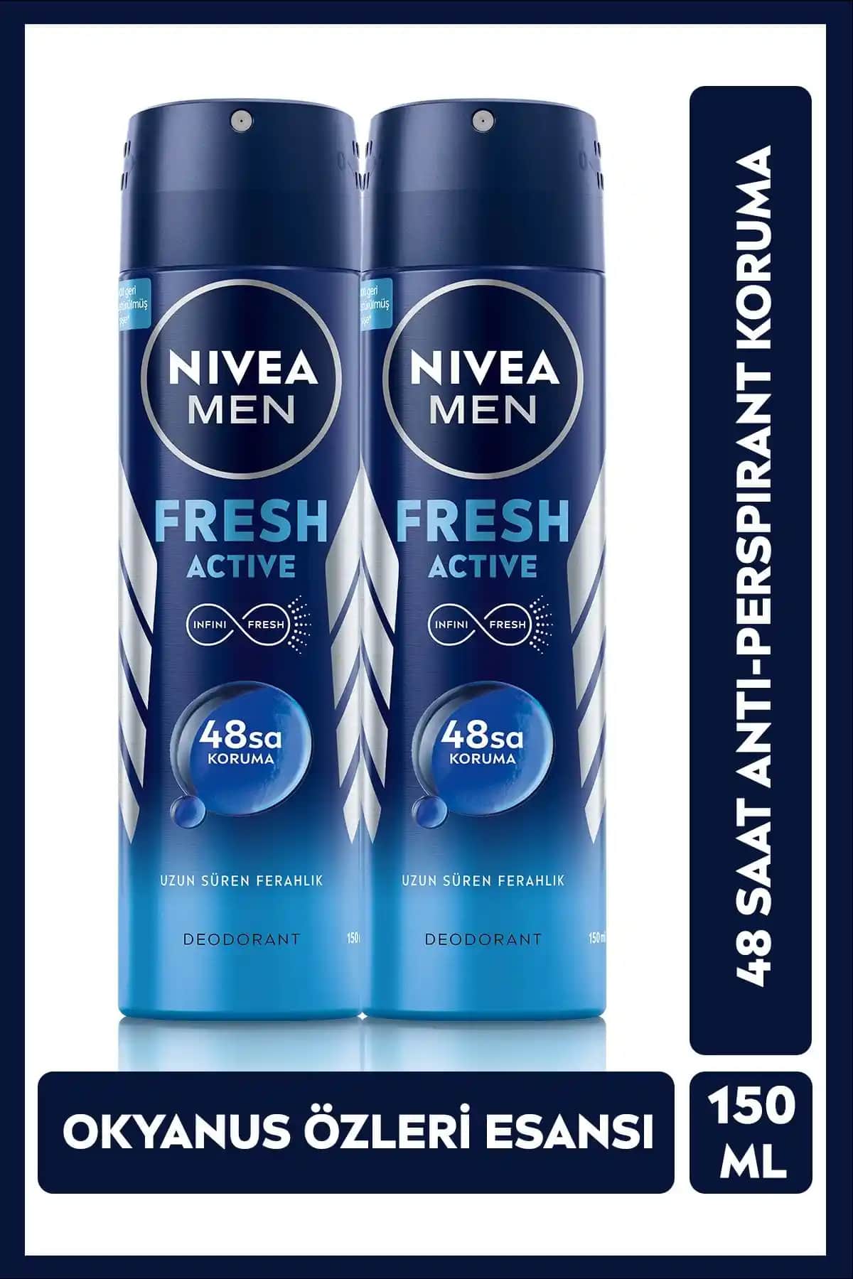 NIVEA MEN Fresh Active Deodorant: Erkekler İçin Ferahlatıcı ve Sağlıklı Alternatif