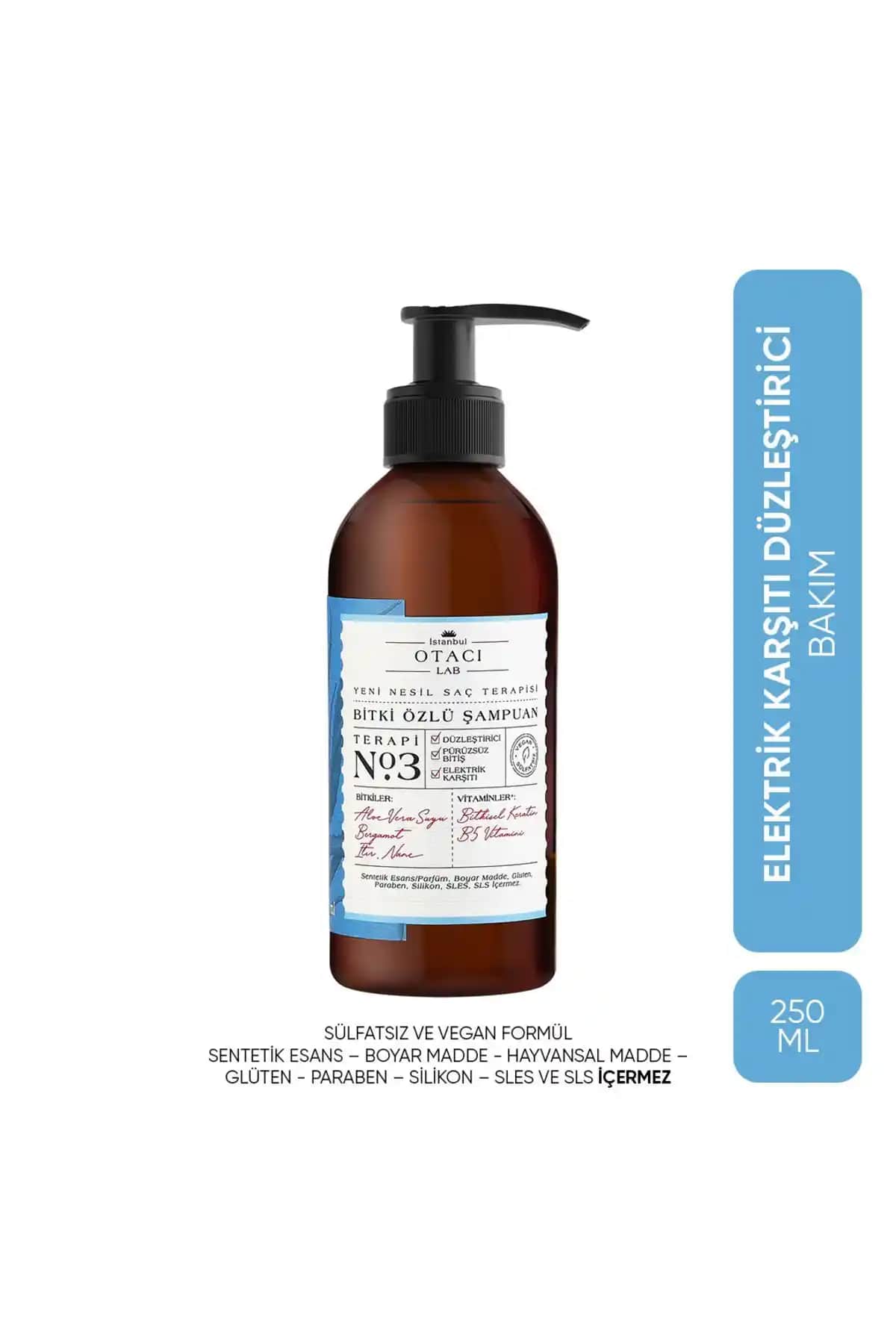 Otacı Lab Yeni Nesil Saç Terapisi: Bitki Özlü Şampuan Terapi No:3 İncelemesi