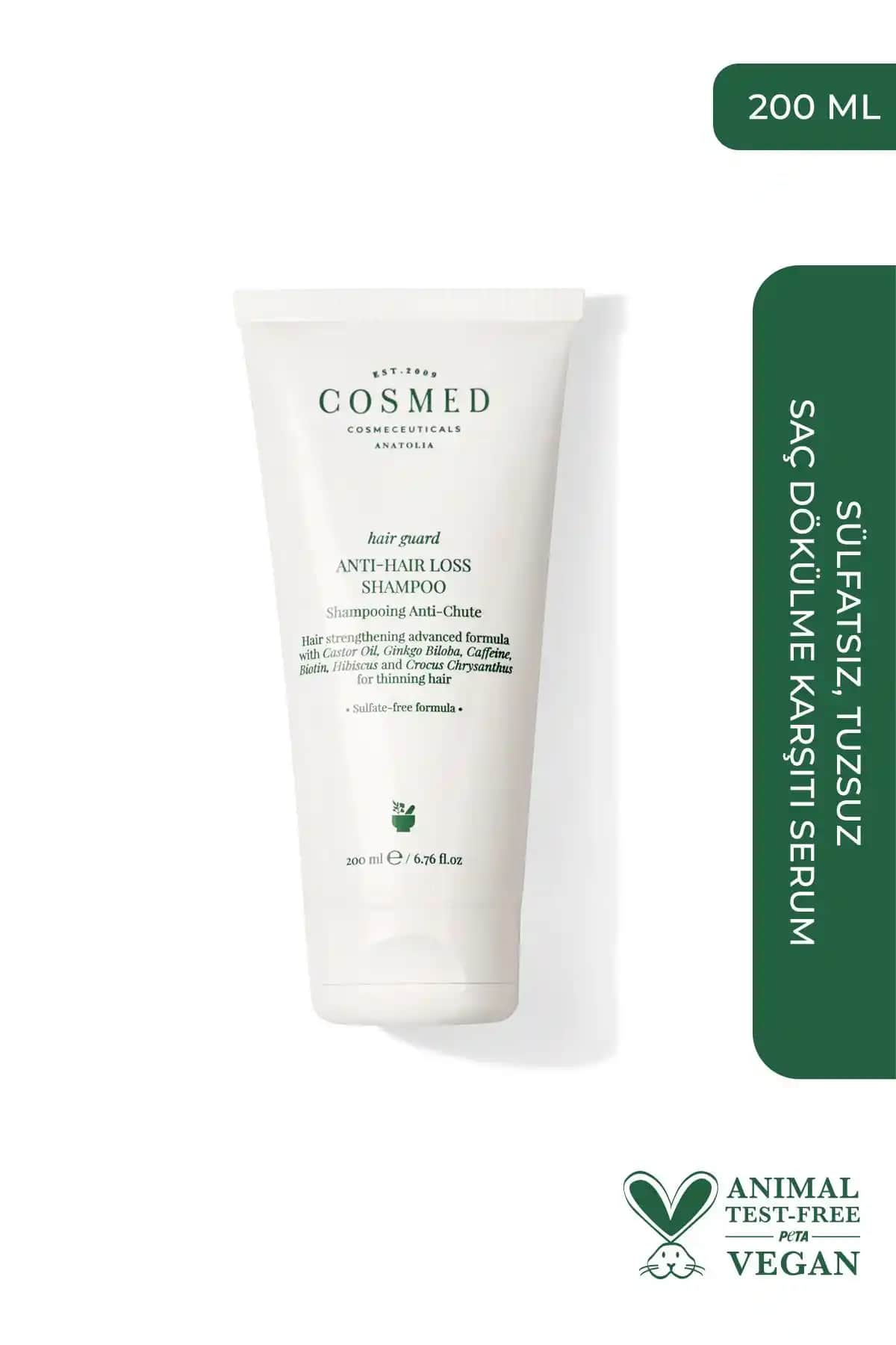 COSMED Hair Guard Anti Hair Loss Shampoo: Saç Dökülmesine Karşı Etkili Çözüm