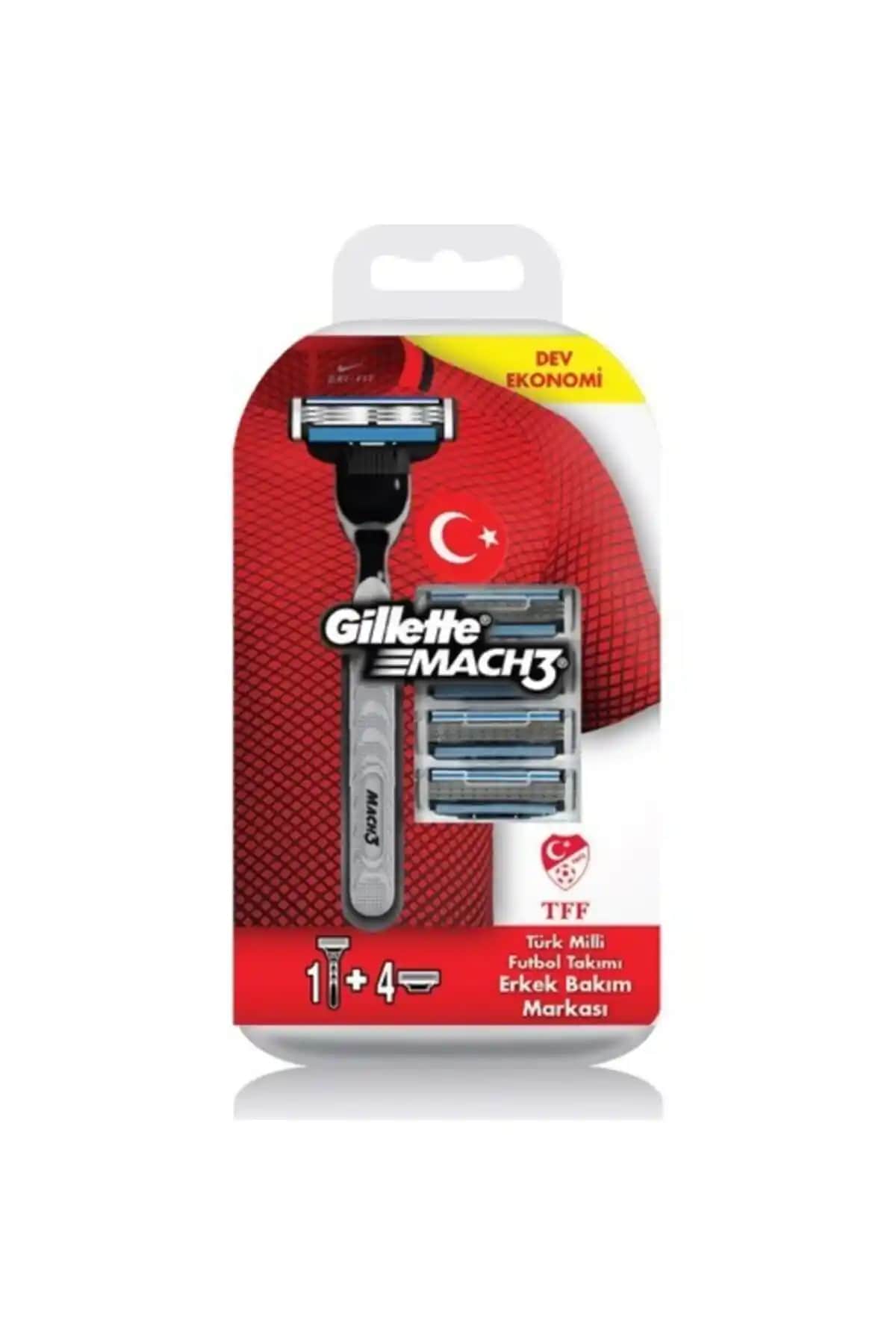 Gillette Mach3 Milli Takım Özel Paketi: Kaliteli ve Konforlu Tıraş Deneyimi