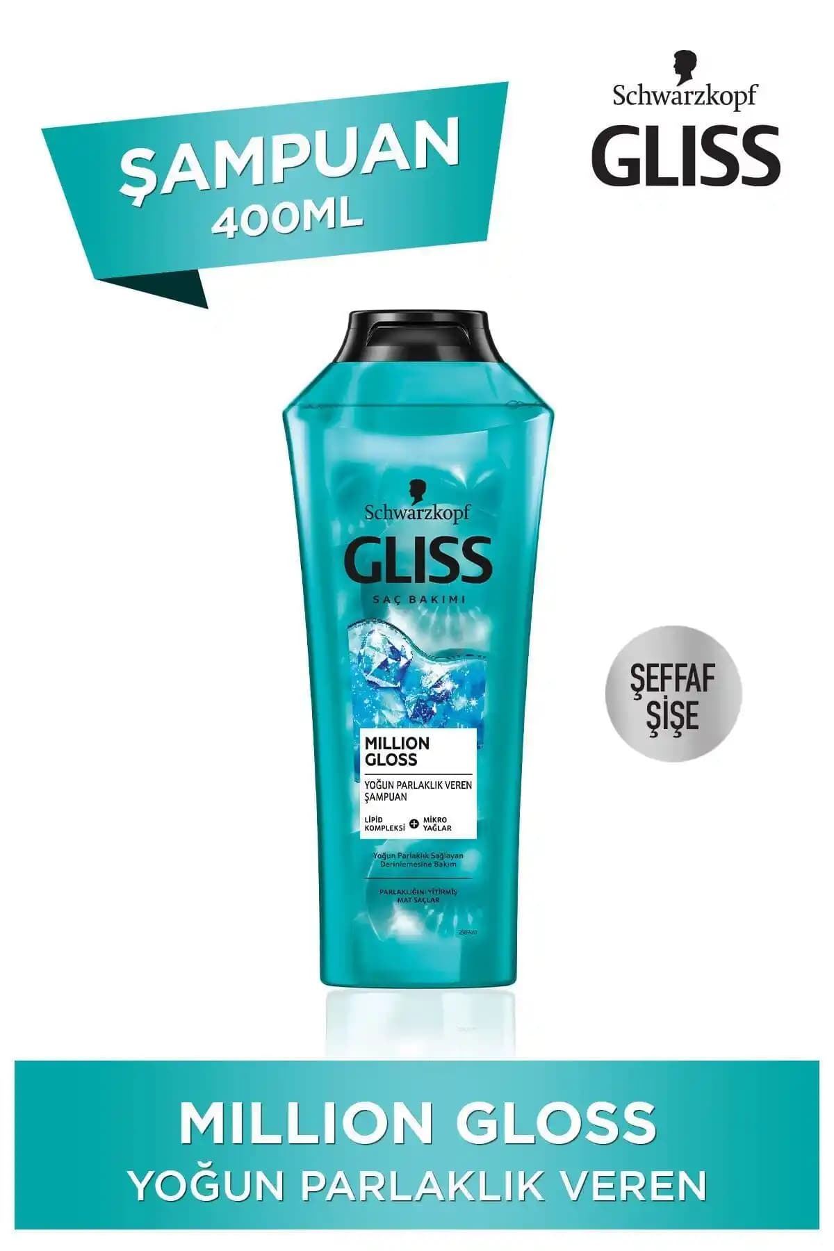 Gliss Million Gloss Şampuan: Yoğun Parlaklık ve Saç Onarıcı Etkisi ile Tanışın