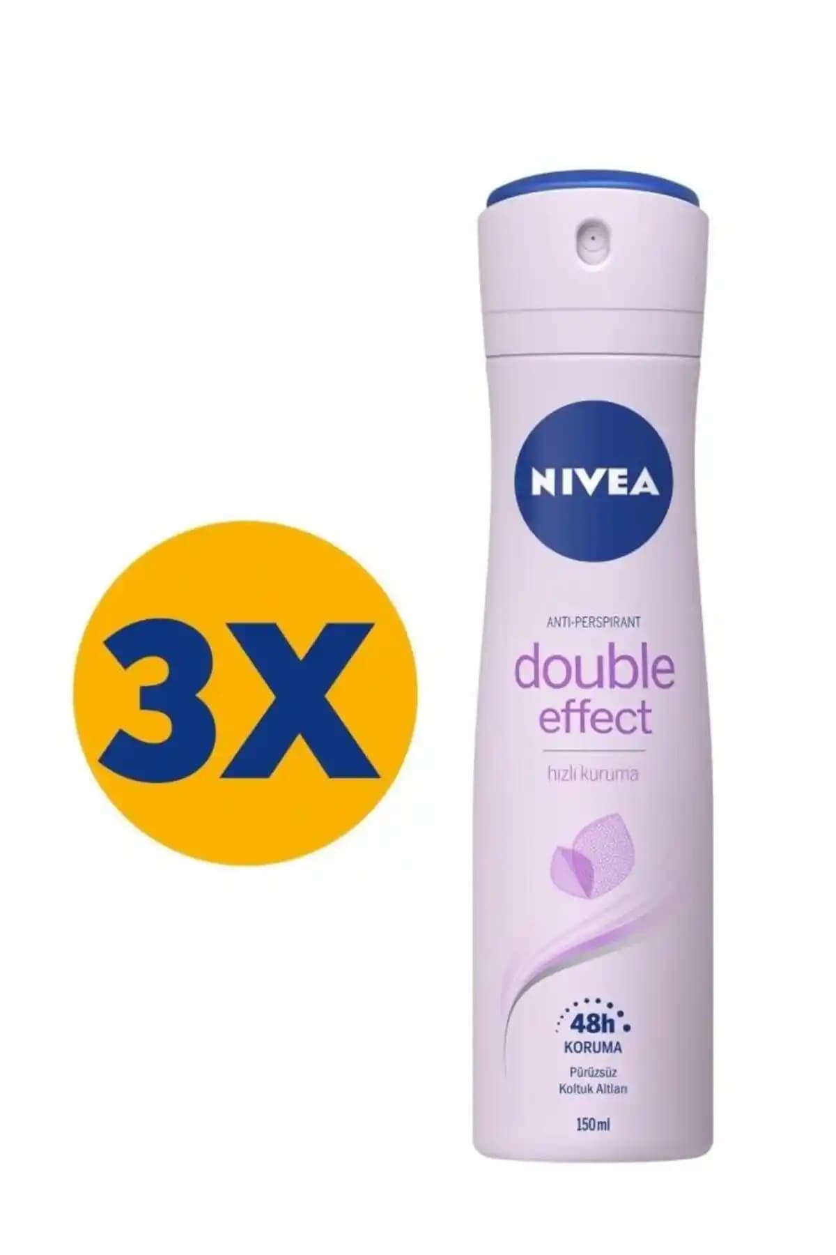 NIVEA Double Effect Mor Düşler Sprey Deodorant 150ml Kadın Ürün İncelemesi