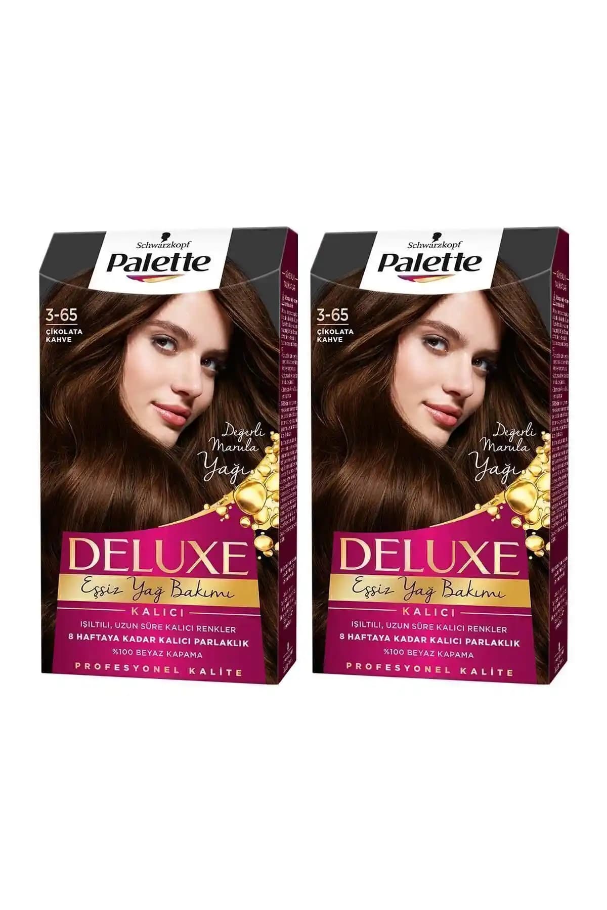 Palette Deluxe 3-65 Çikolata Kahve Saç Boyası: Kalıcı ve Amonyaksız Renk Seçeneği
