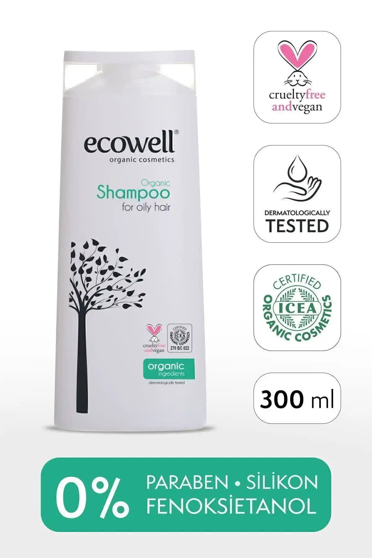 Ecowell Organik Şampuan: Yağlı Saçlar İçin Doğal Temizleme ve Bakım Çözümü