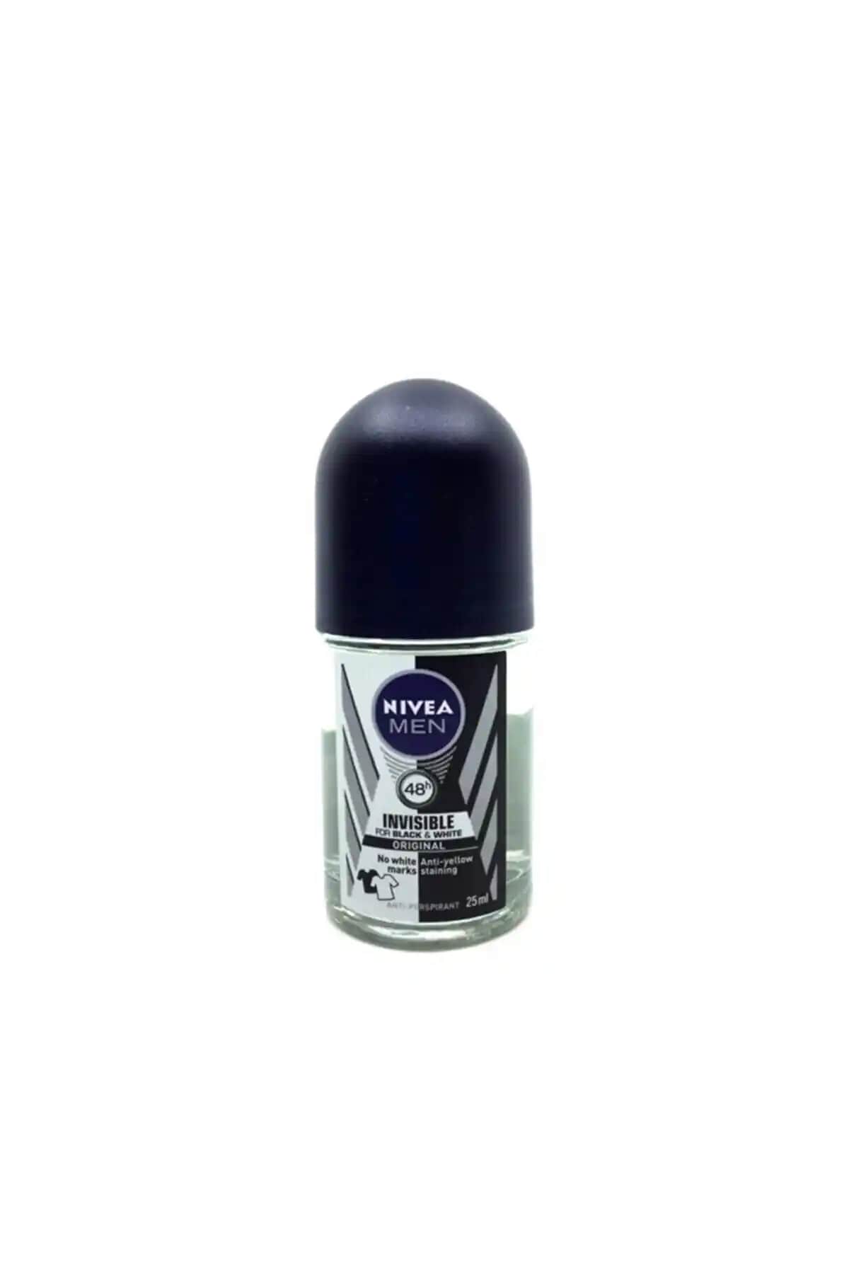 NIVEA Unvisible Black&White Erkek Roll-On Deodorant İncelemesi: Güvenilir Koruma